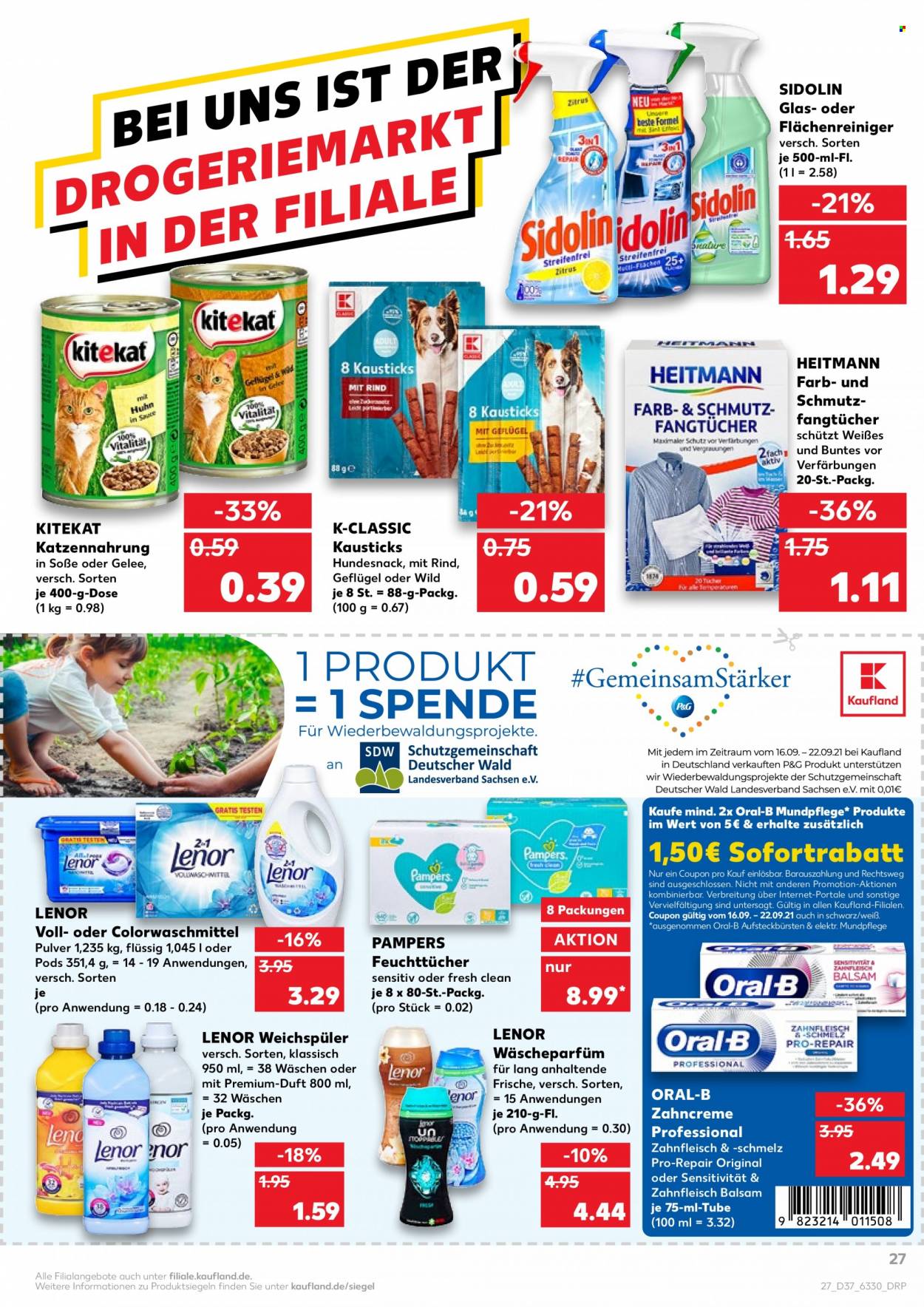 Kaufland Prospekte  - 16.09.2021 - 22.09.2021. Seite 27