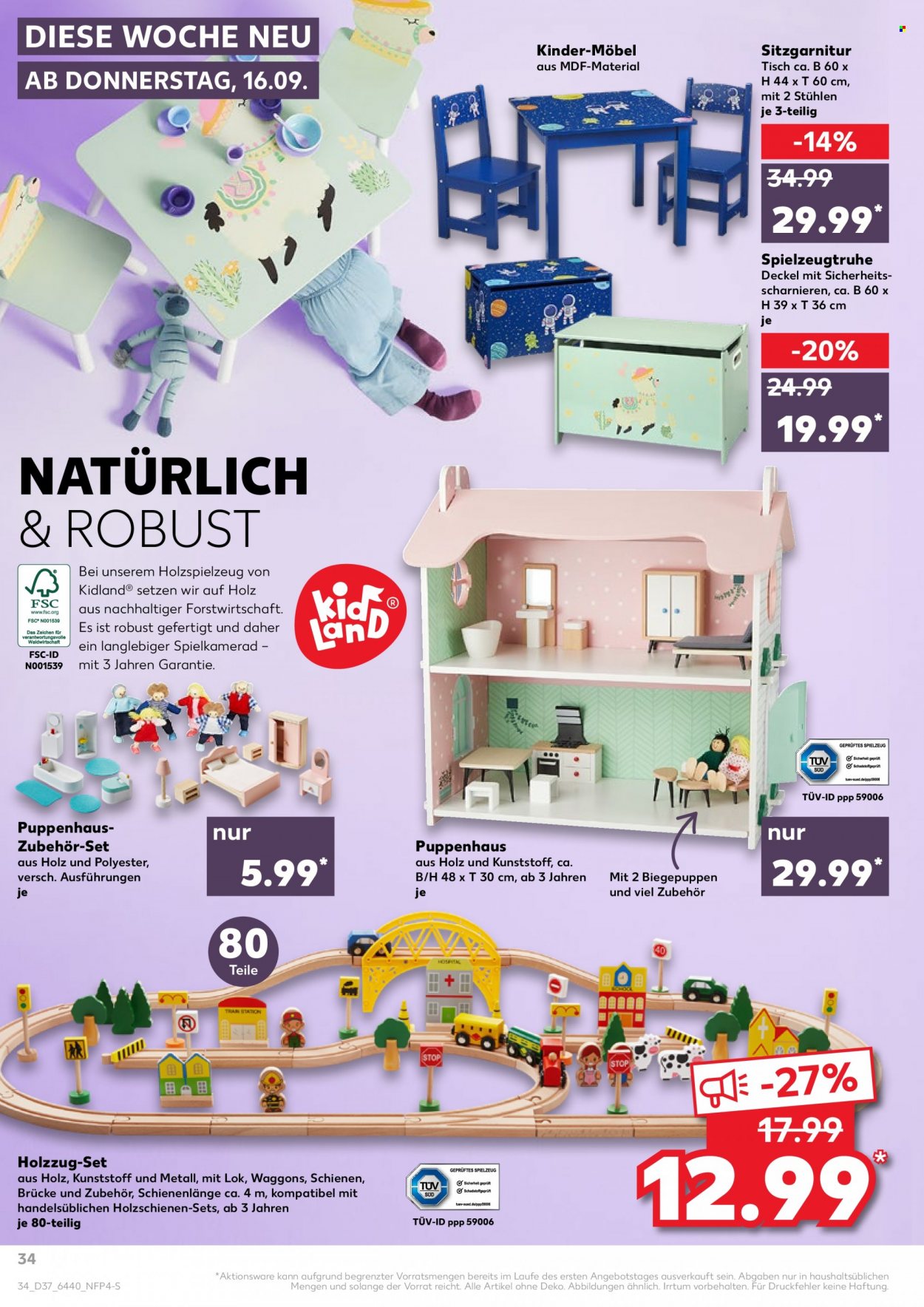 Kaufland Prospekte  - 16.09.2021 - 22.09.2021. Seite 34