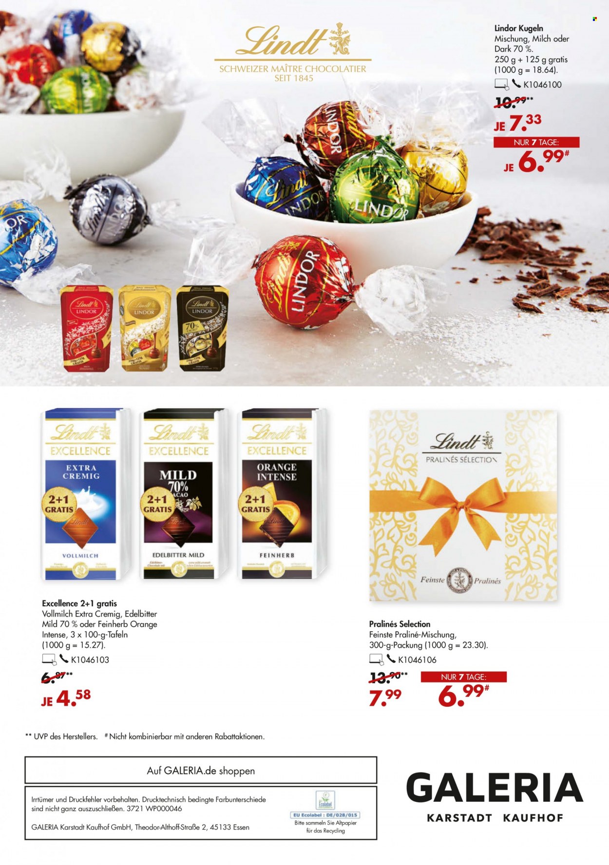 GALERIA Karstadt Kaufhof Prospekte  - 15.09.2021 - 21.09.2021. Seite 40