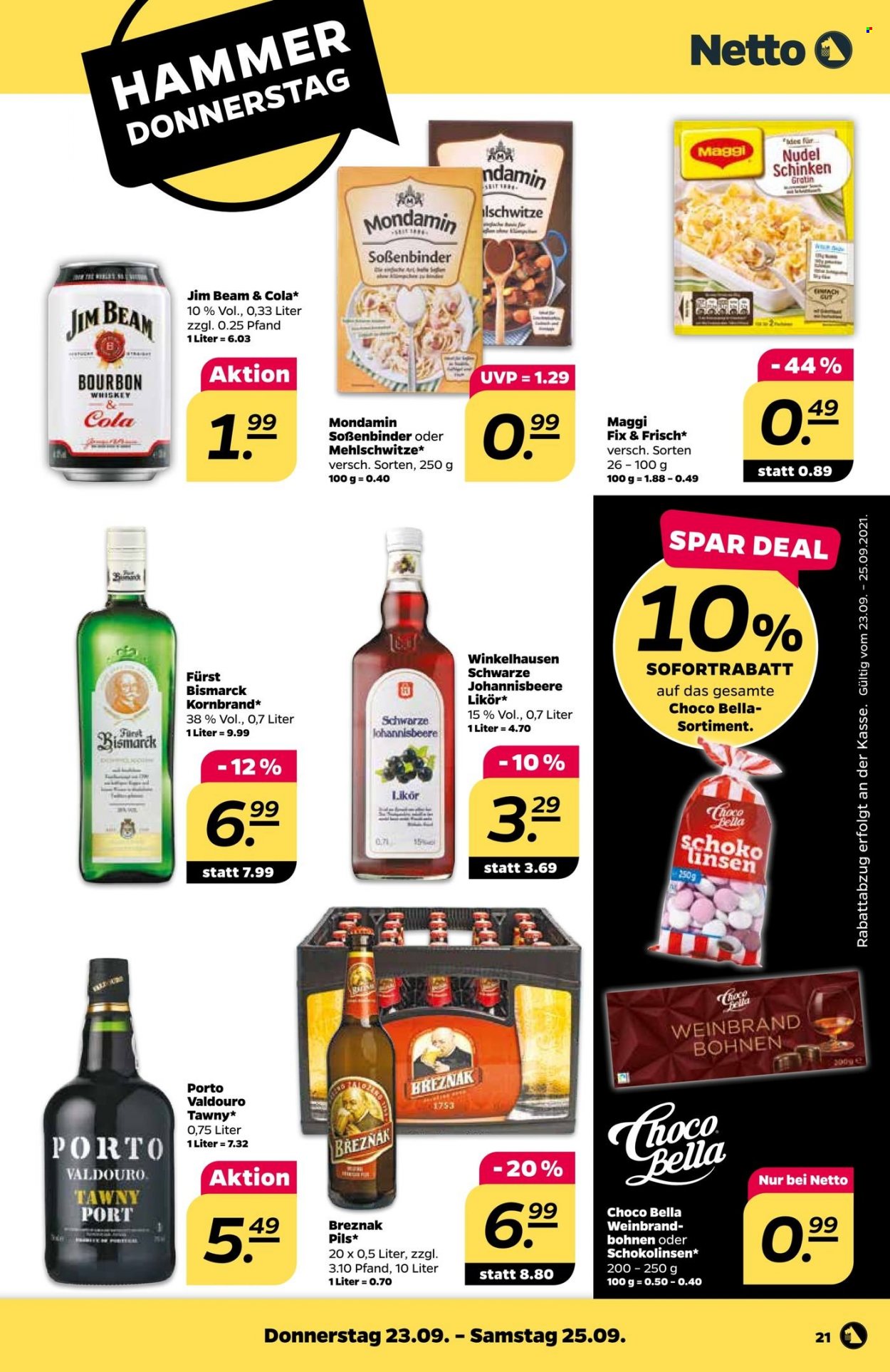 Netto Prospekte  - 20.09.2021 - 25.09.2021. Seite 21