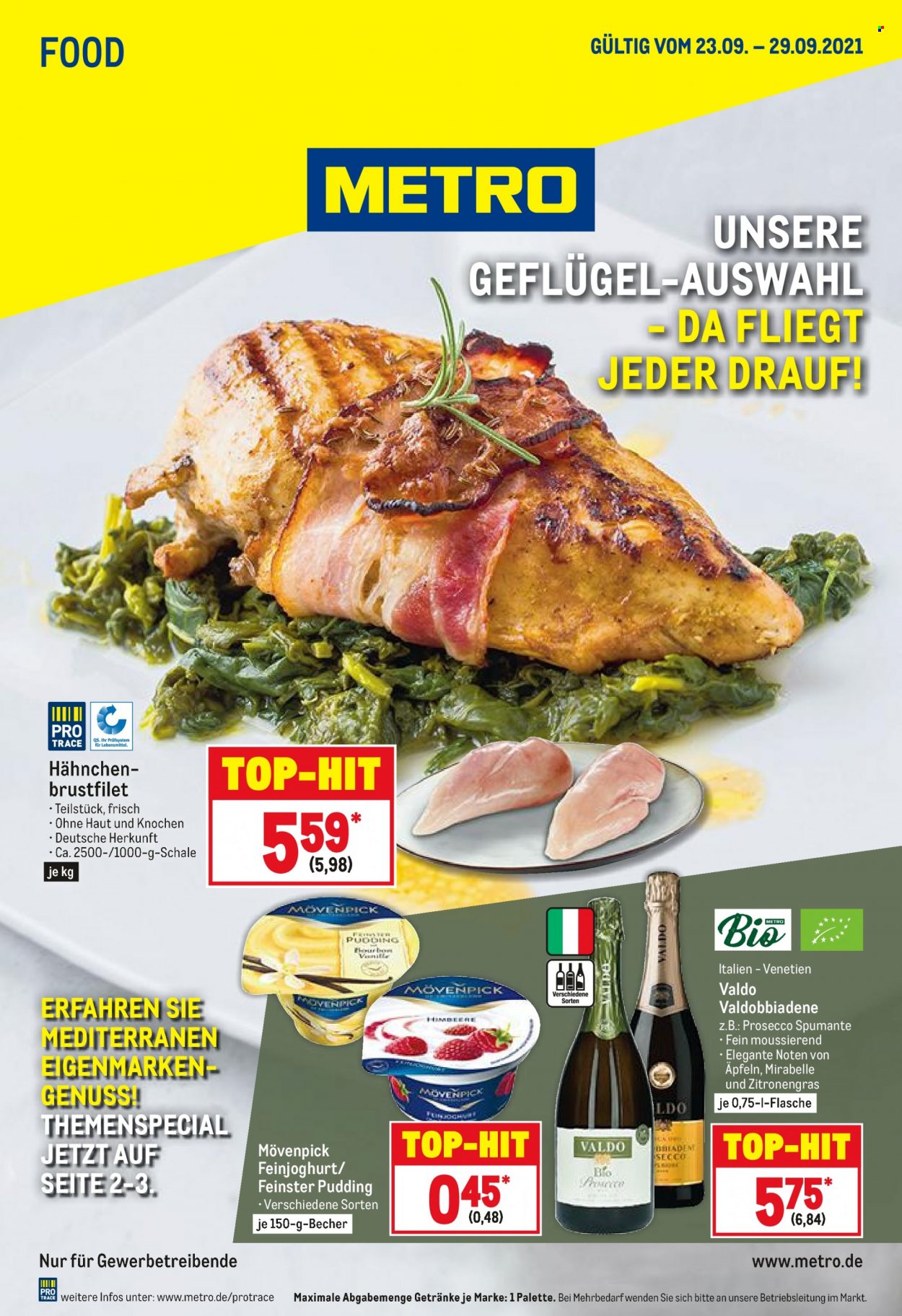 Metro Prospekte  - 23.09.2021 - 29.09.2021. Seite 1