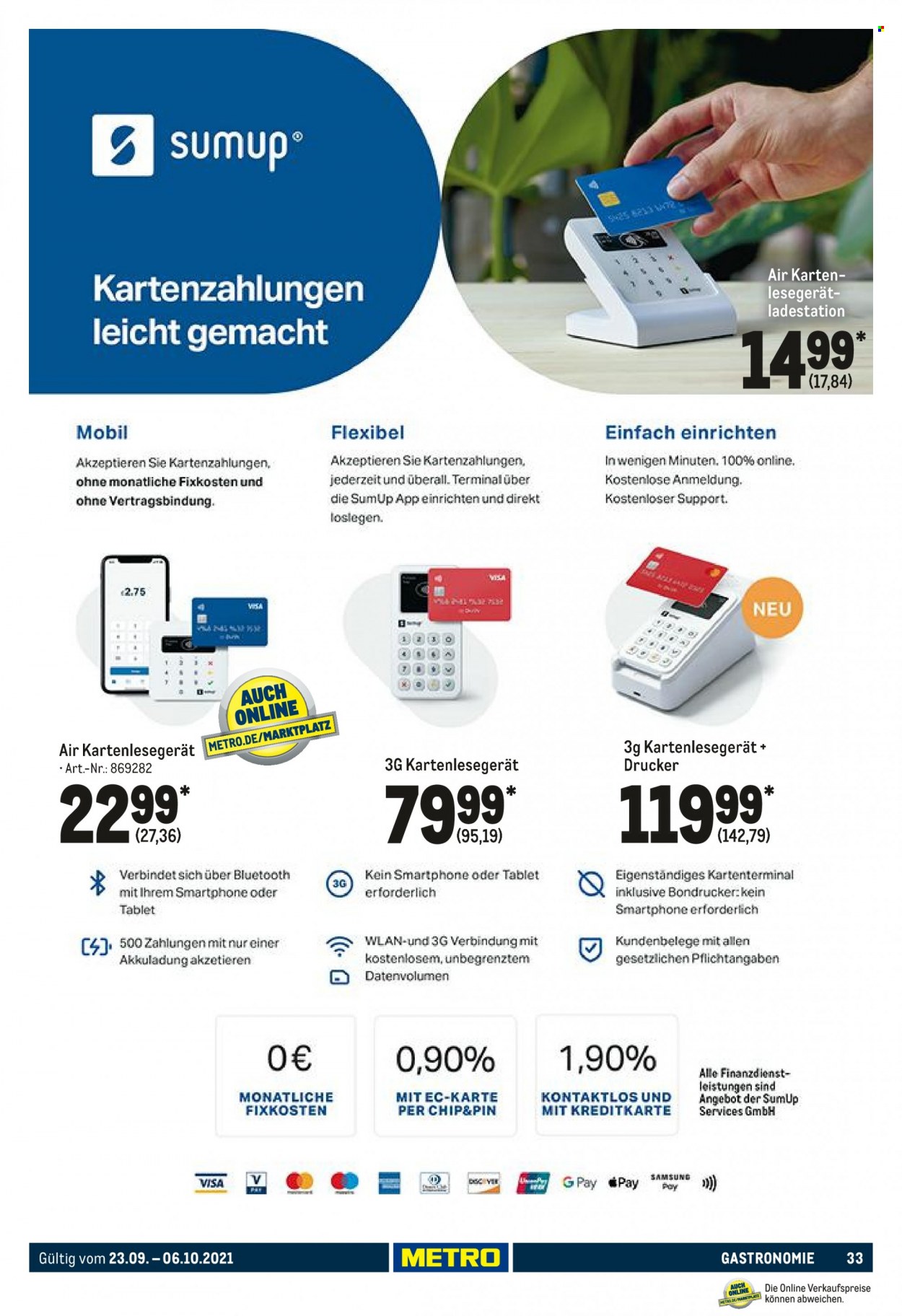 Metro Prospekte  - 23.09.2021 - 6.10.2021. Seite 33