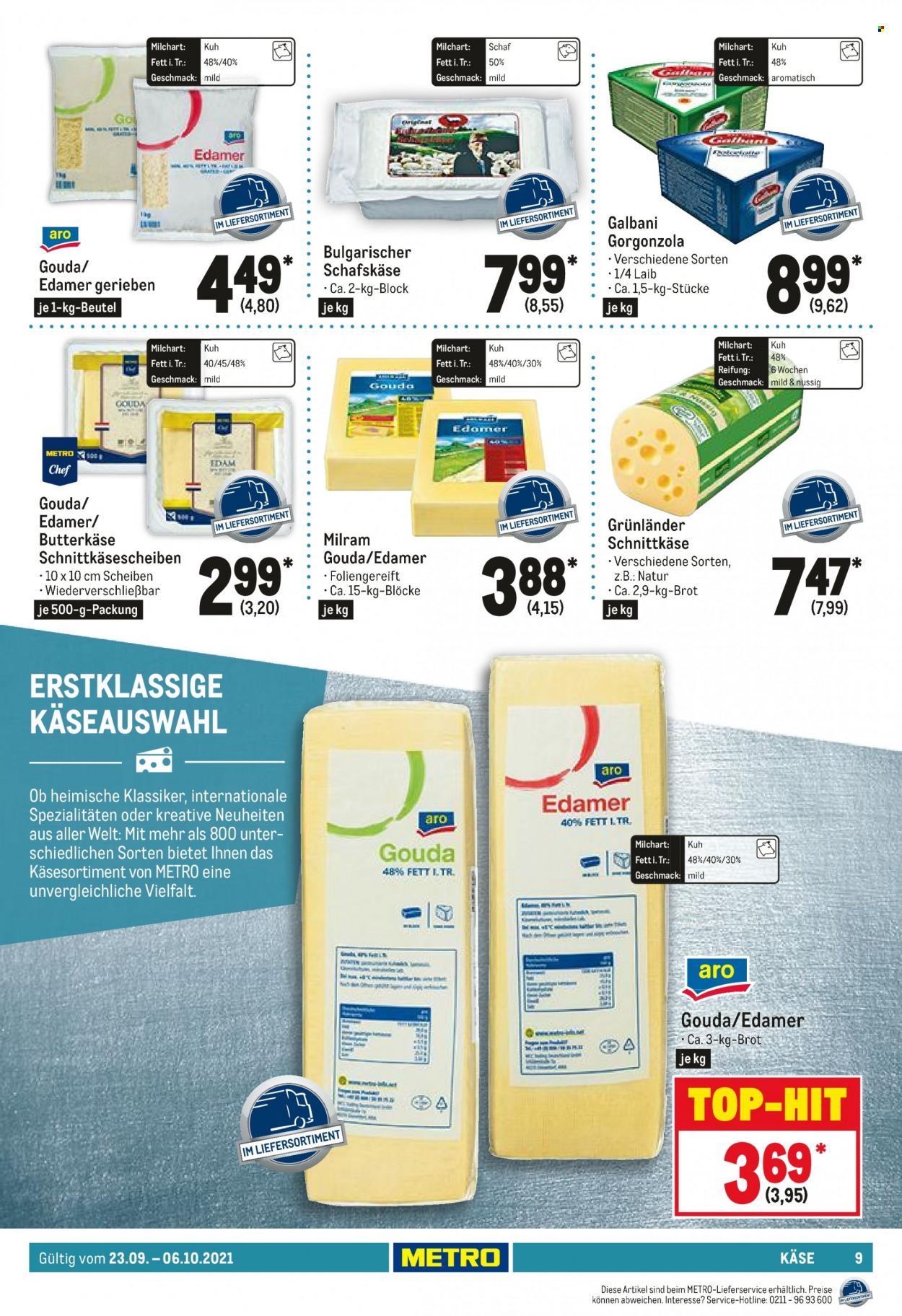 Metro Prospekte  - 23.09.2021 - 6.10.2021. Seite 9