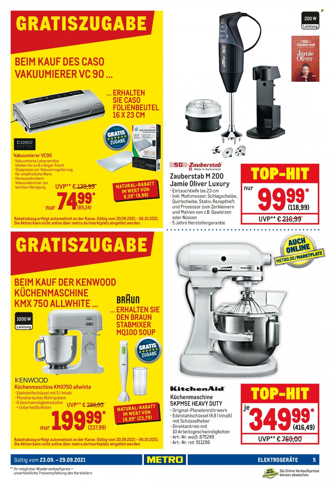 Metro Prospekte  - 30.09.2021 - 6.10.2021. Seite 5