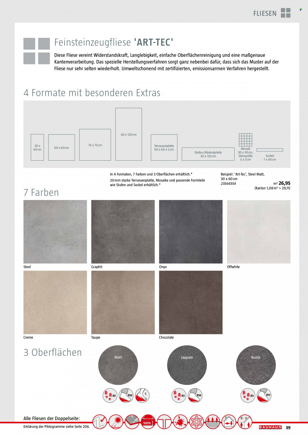 Bauhaus Prospekte  - 16.09.2021 - 31.12.2021. Seite 39