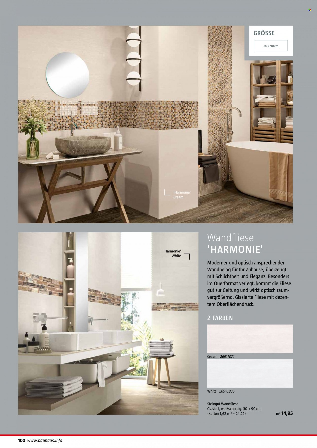 Bauhaus Prospekte  - 16.09.2021 - 31.12.2021. Seite 100