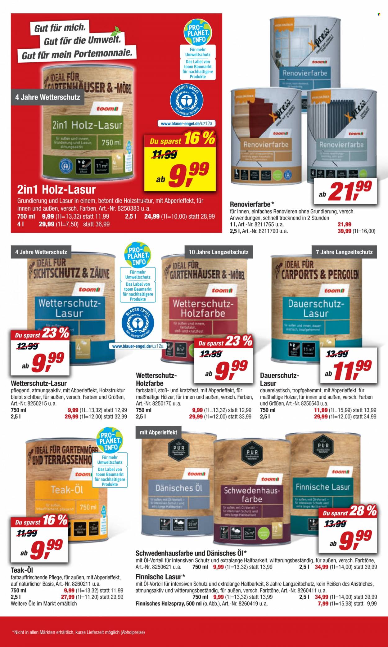 toom Baumarkt Prospekte  - 18.09.2021 - 24.09.2021. Seite 12