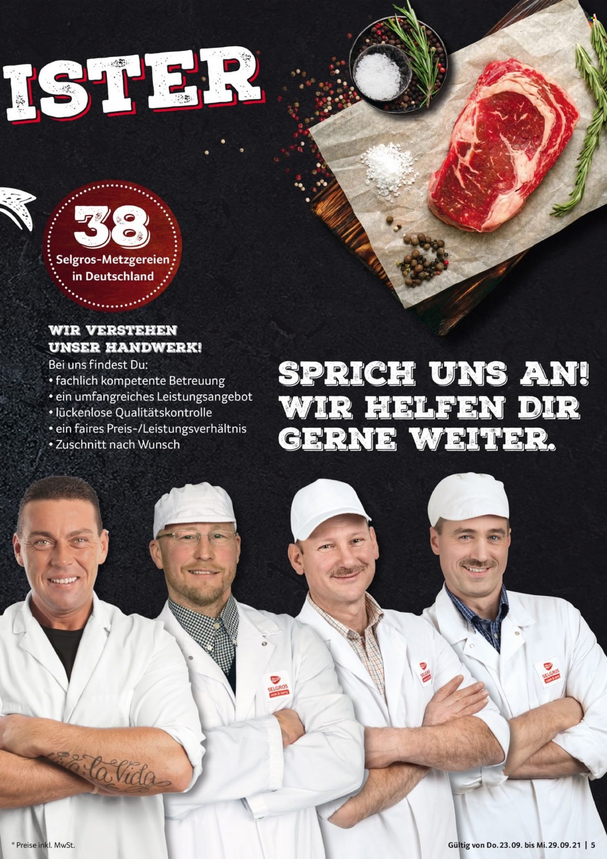 Selgros Prospekte  - 23.09.2021 - 29.09.2021. Seite 5