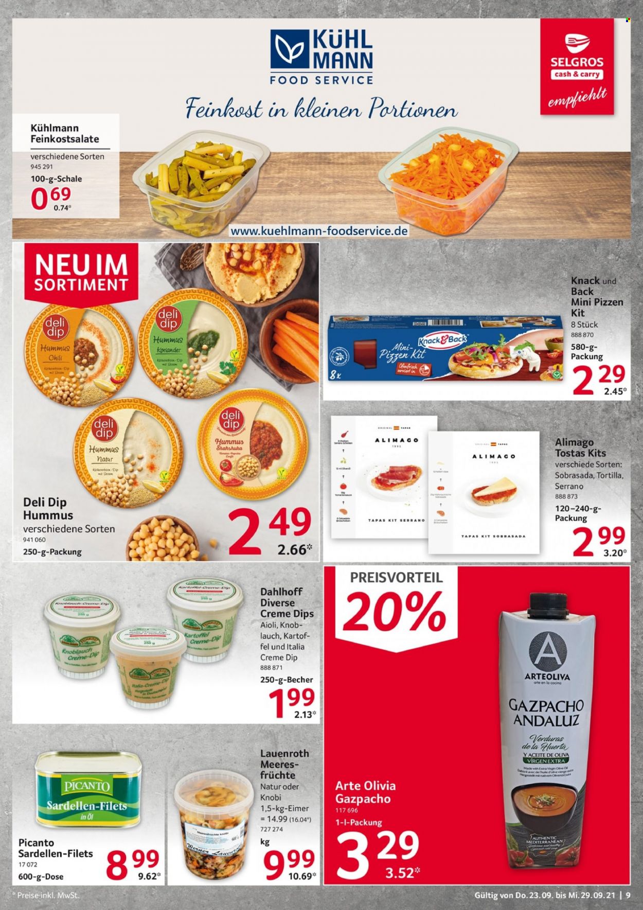 Selgros Prospekte  - 23.09.2021 - 29.09.2021. Seite 9