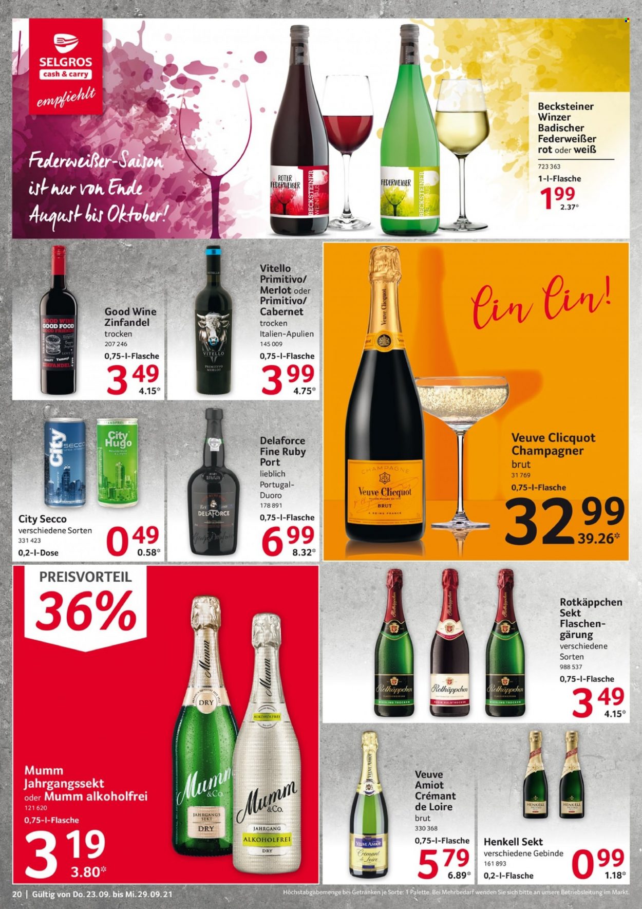 Selgros Prospekte  - 23.09.2021 - 29.09.2021. Seite 20