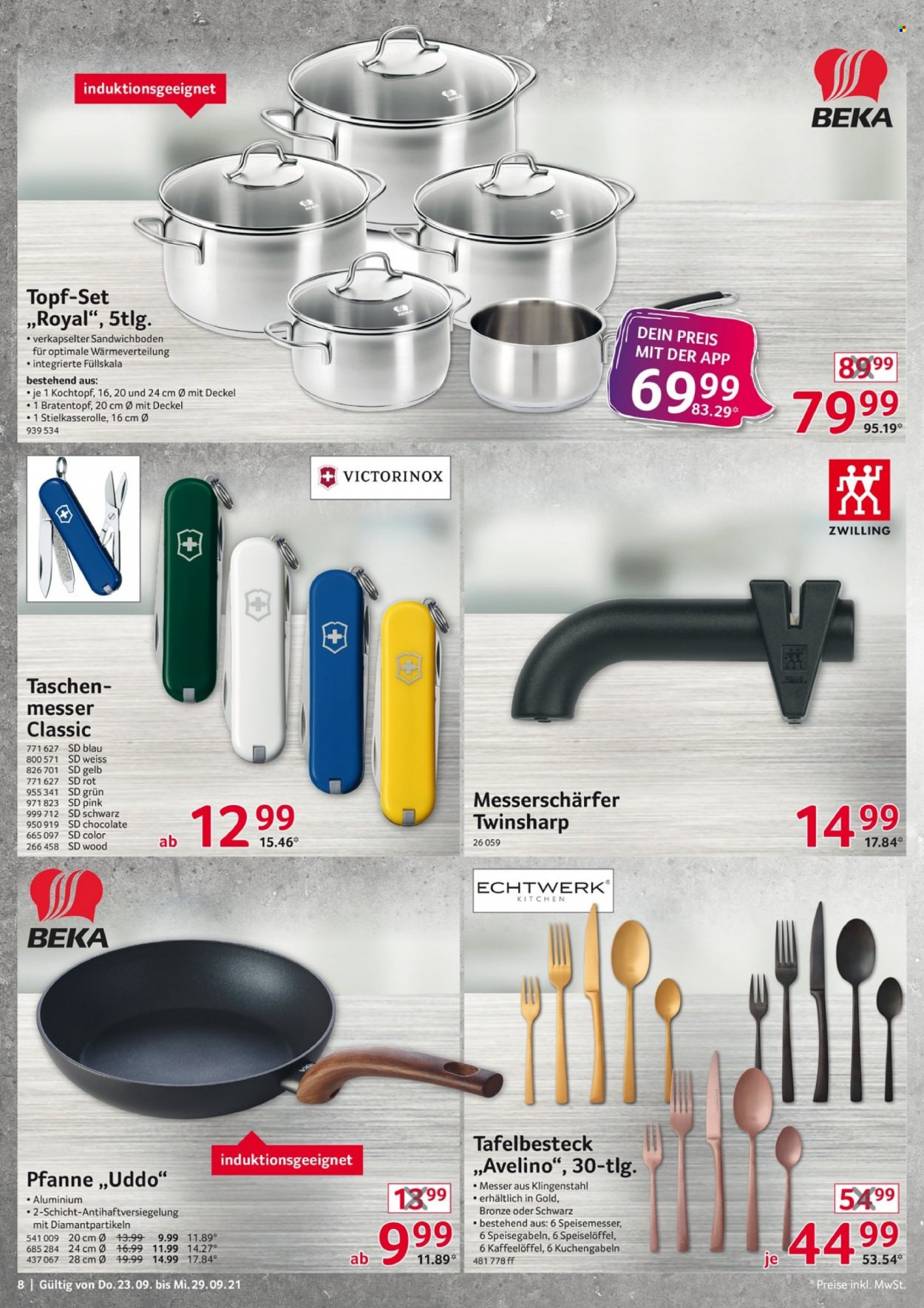 Selgros Prospekte  - 23.09.2021 - 29.09.2021. Seite 8