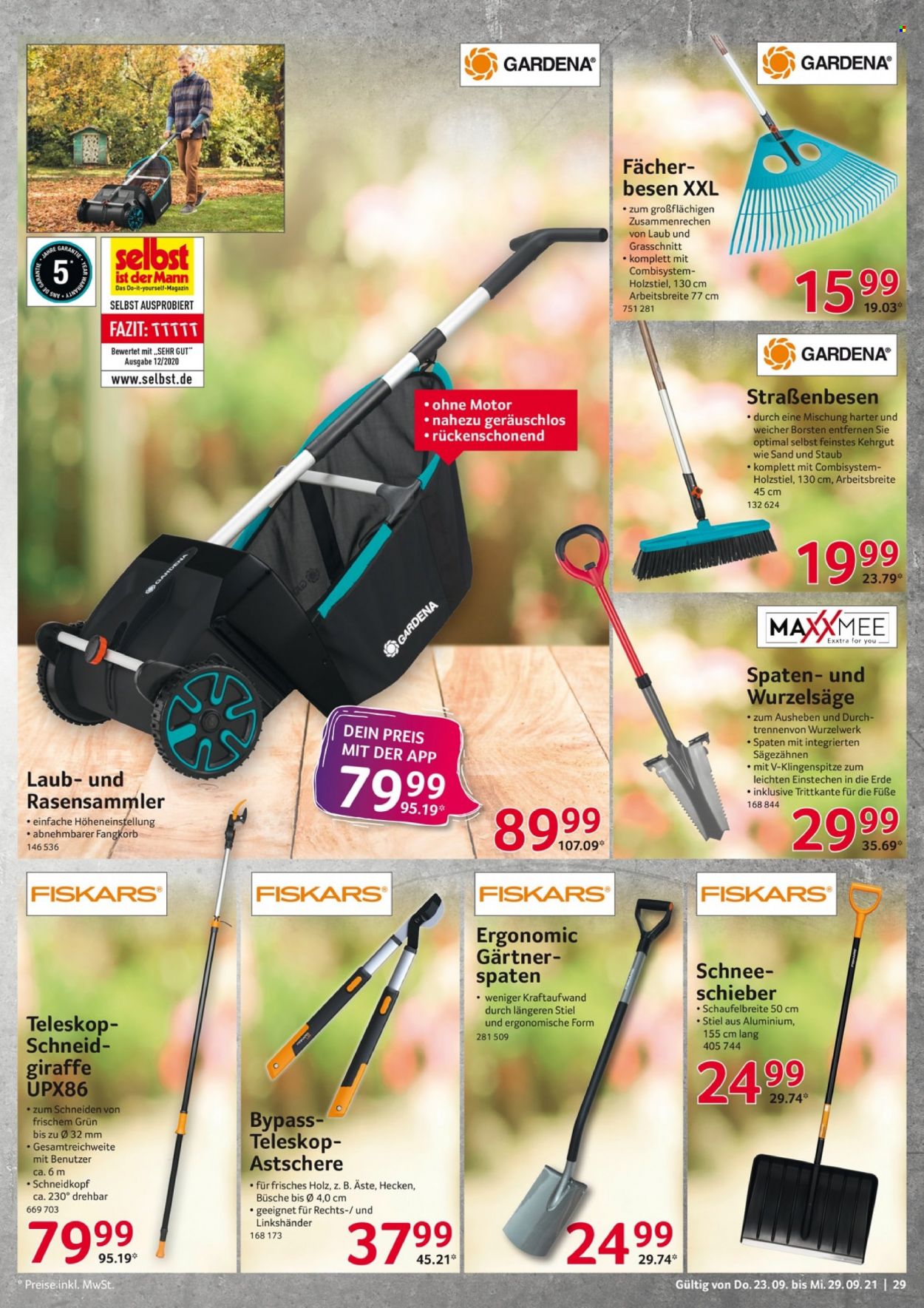 Selgros Prospekte  - 23.09.2021 - 29.09.2021. Seite 29