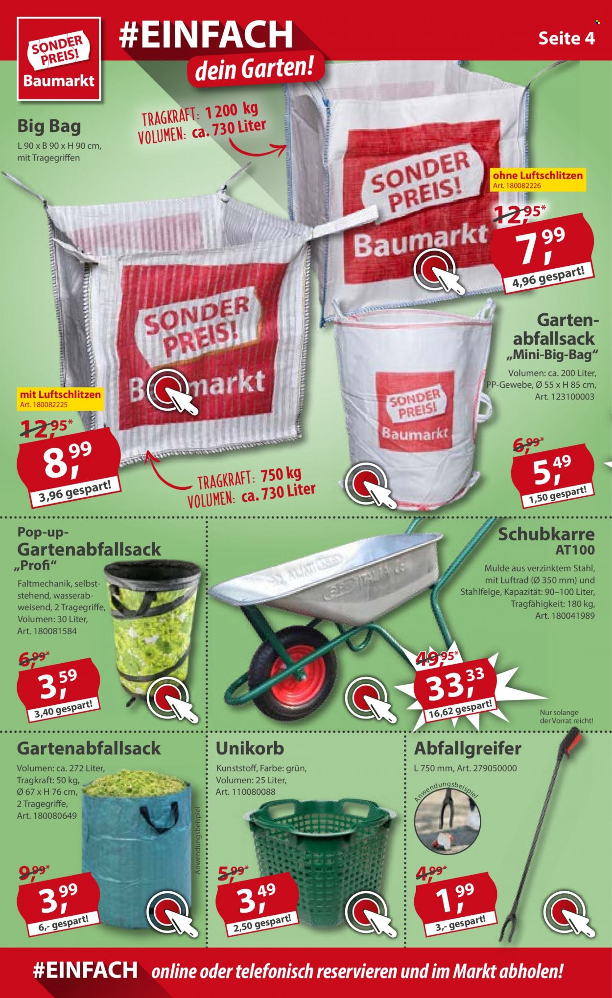Sonderpreis-Baumarkt Prospekte  - 25.09.2021 - 1.10.2021. Seite 4