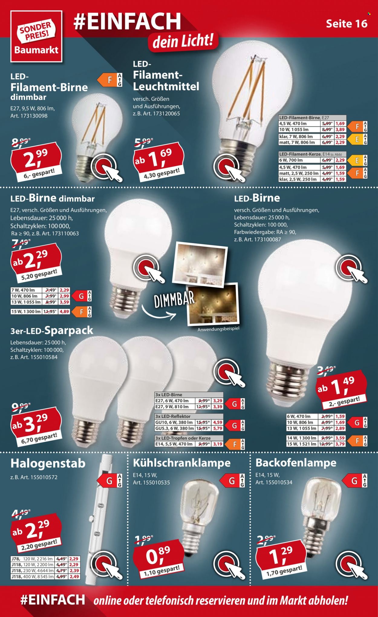 Sonderpreis-Baumarkt Prospekte  - 25.09.2021 - 1.10.2021. Seite 16