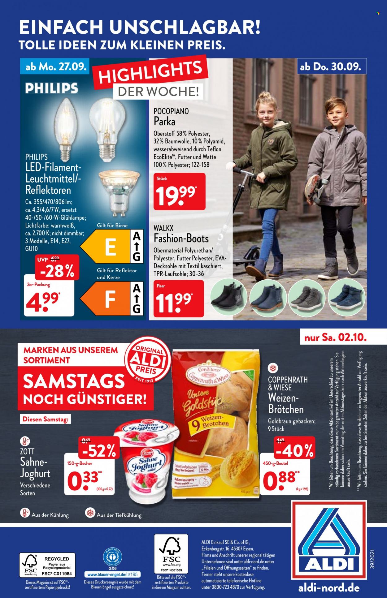 ALDI Nord Prospekte  - 27.09.2021 - 2.10.2021. Seite 36