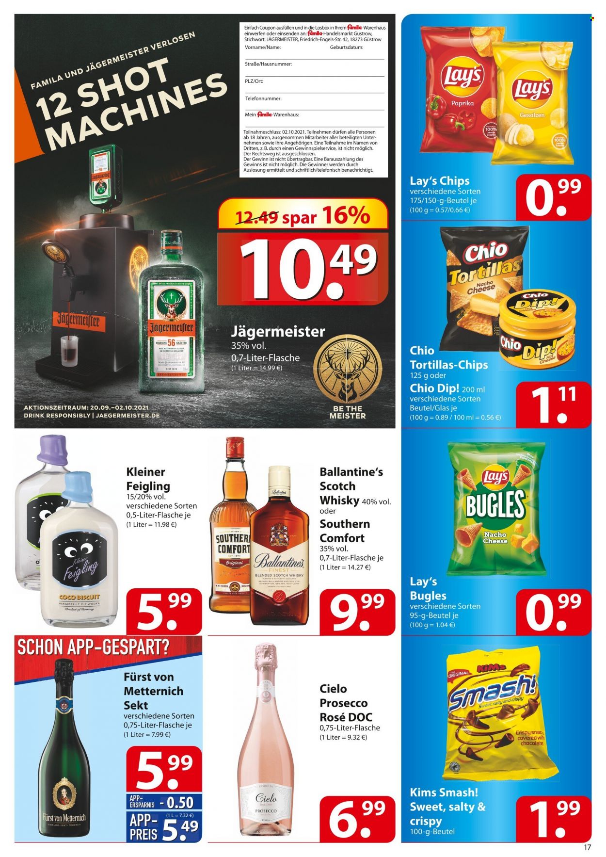famila Prospekte  - 20.09.2021 - 25.09.2021. Seite 17