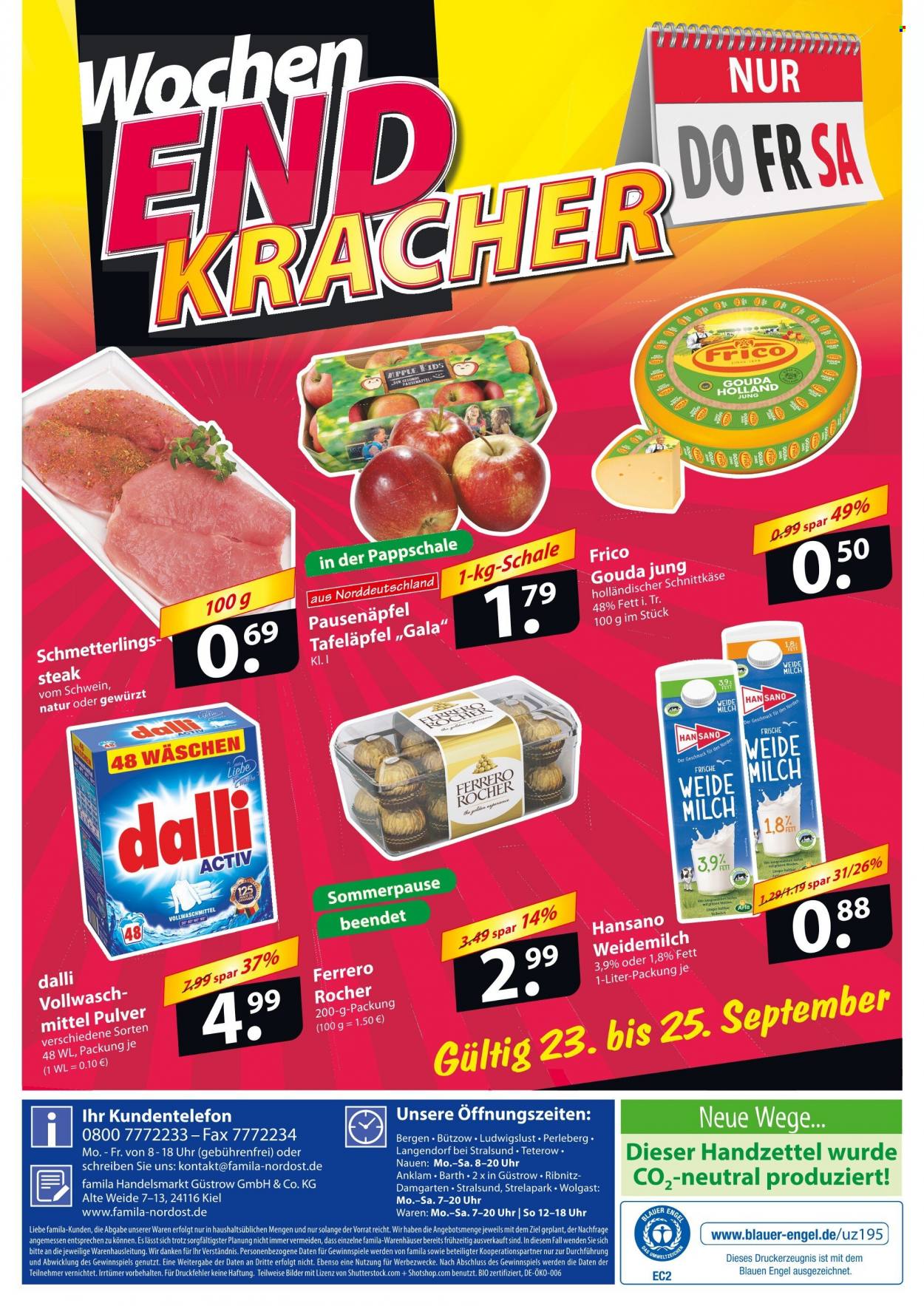 famila Prospekte  - 20.09.2021 - 25.09.2021. Seite 32