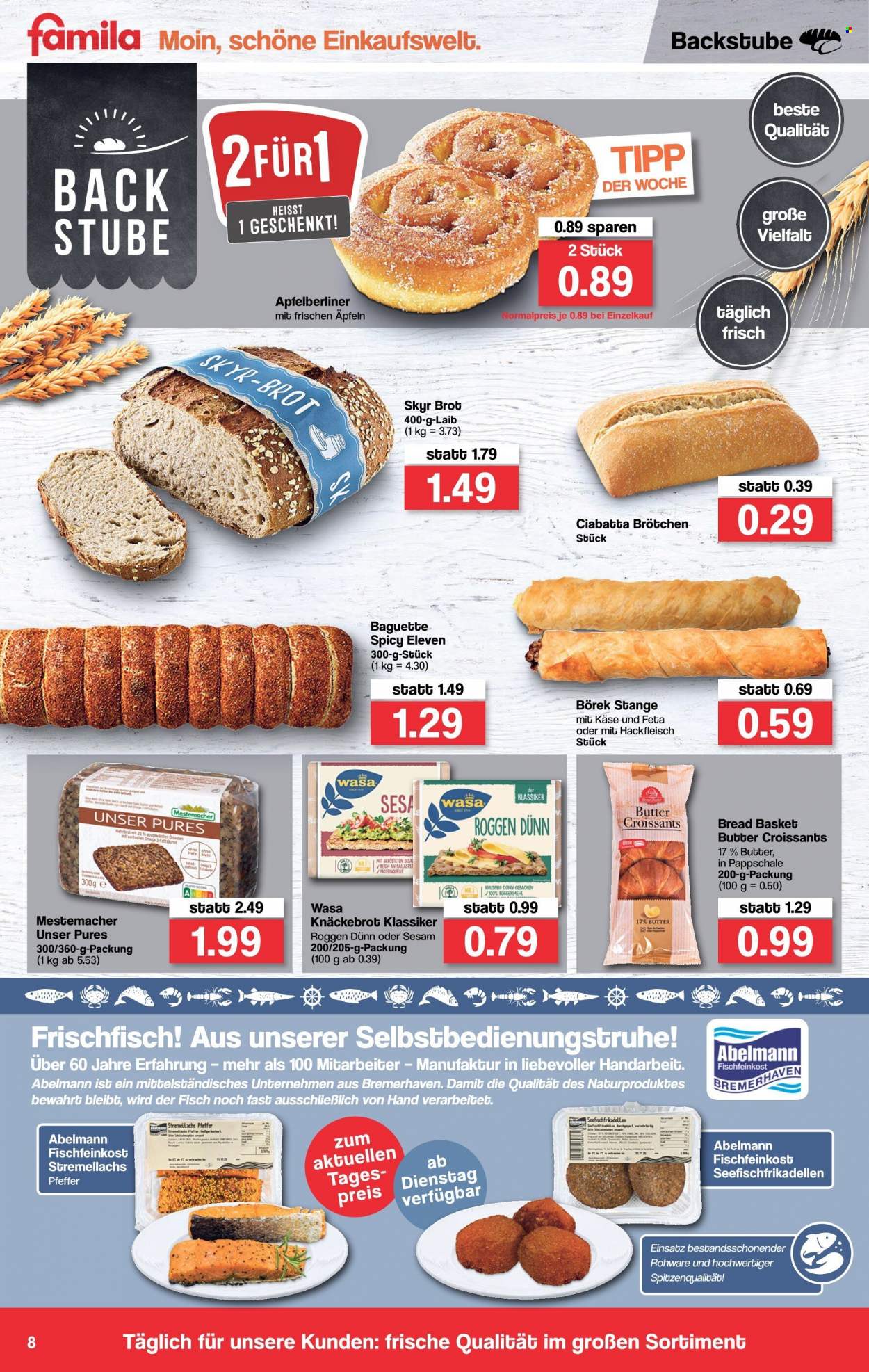 famila Prospekte  - 20.09.2021 - 25.09.2021. Seite 8
