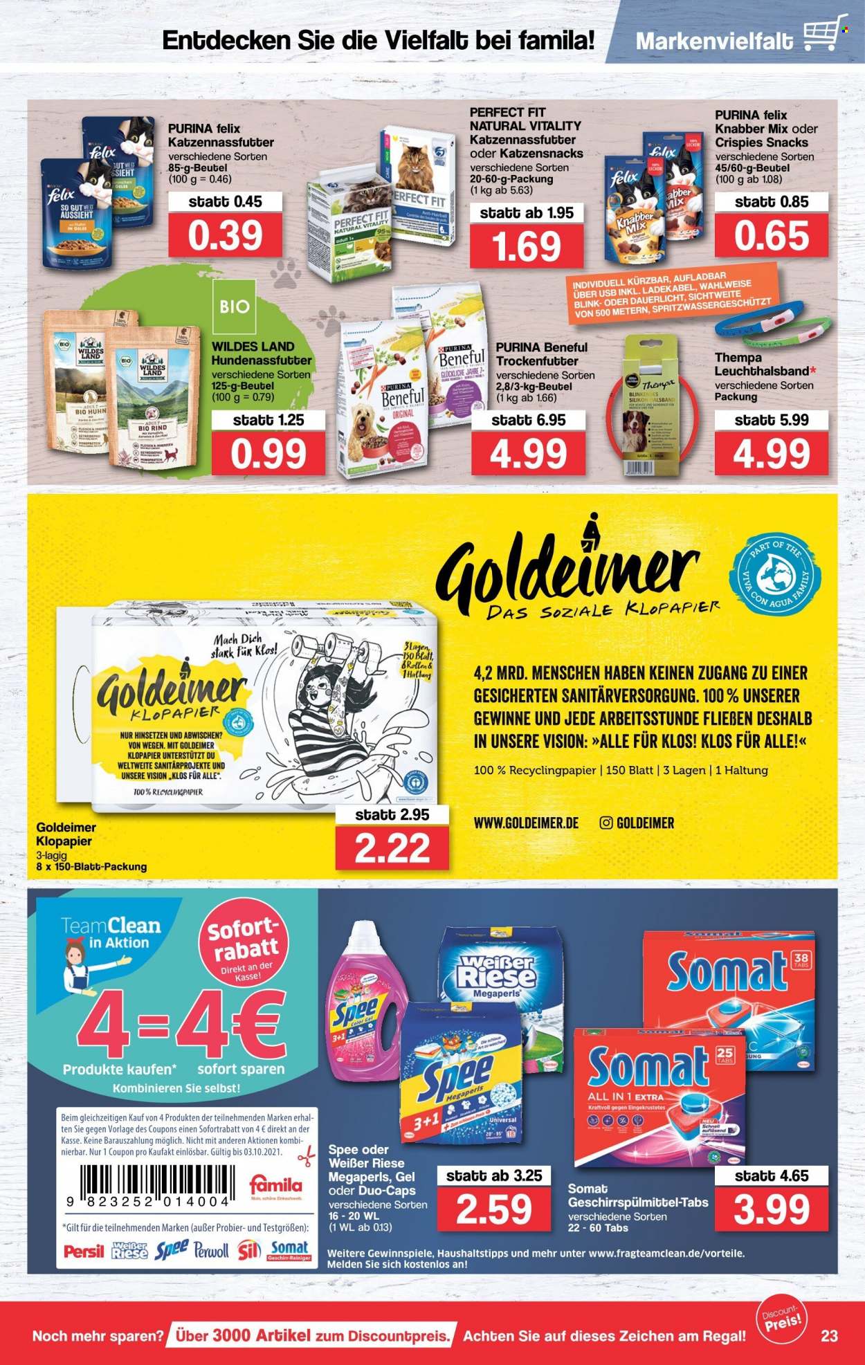 famila Prospekte  - 20.09.2021 - 25.09.2021. Seite 23