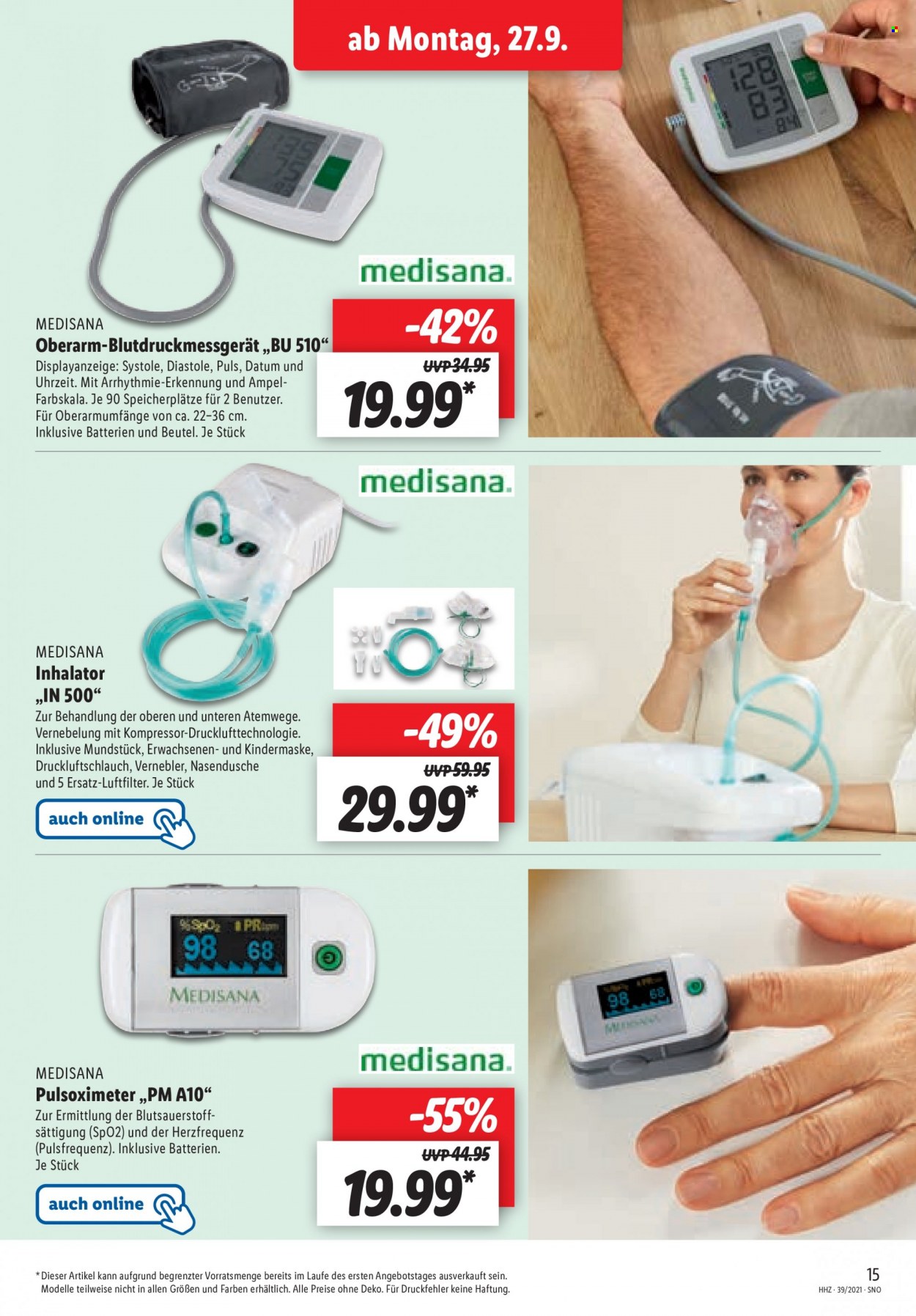 Lidl Prospekte  - 27.09.2021 - 2.10.2021. Seite 15