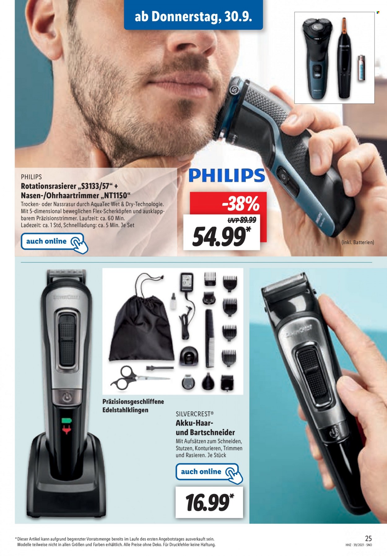 Lidl Prospekte  - 27.09.2021 - 2.10.2021. Seite 25