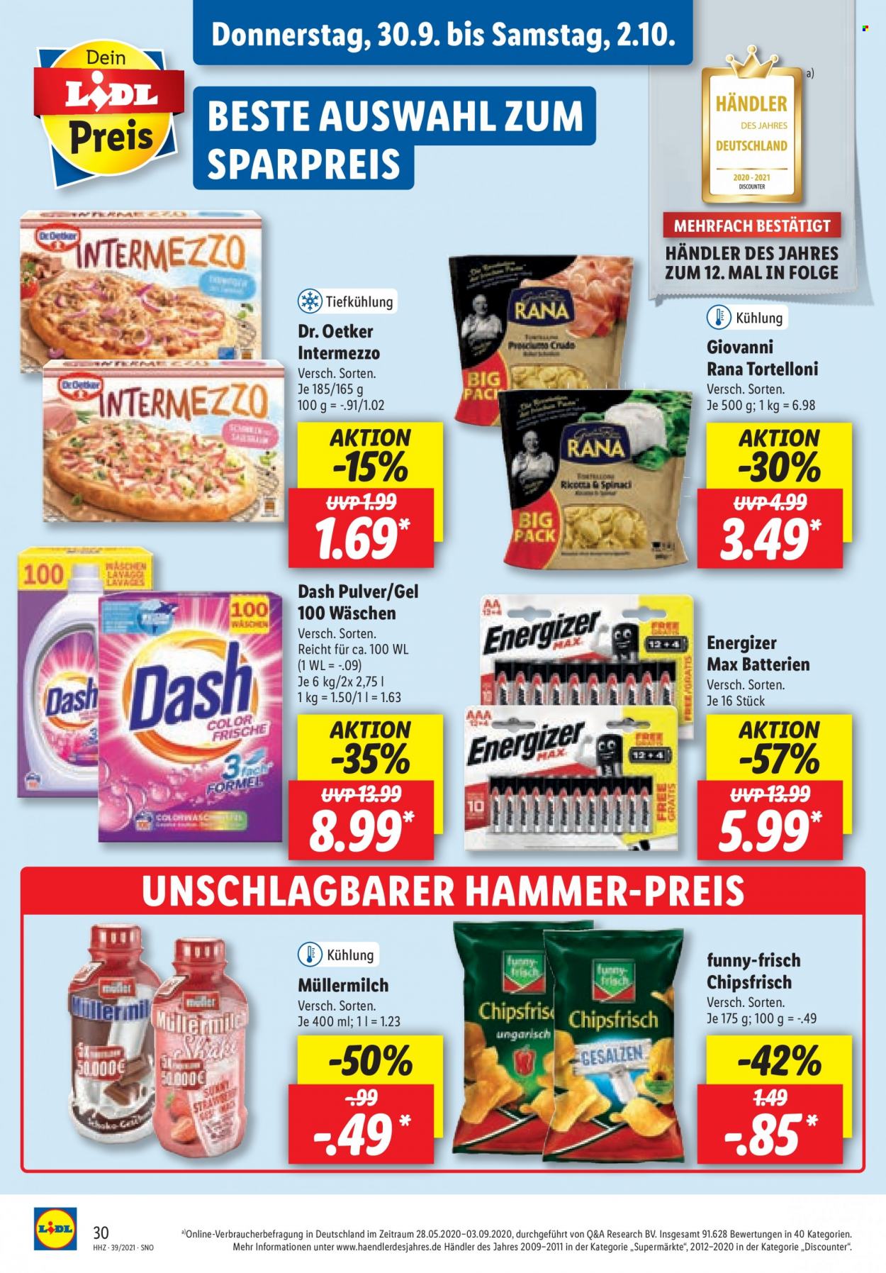 Lidl Prospekte  - 27.09.2021 - 2.10.2021. Seite 30