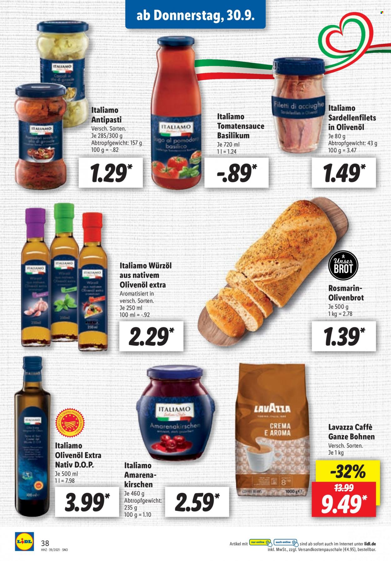 Lidl Prospekte  - 27.09.2021 - 2.10.2021. Seite 38