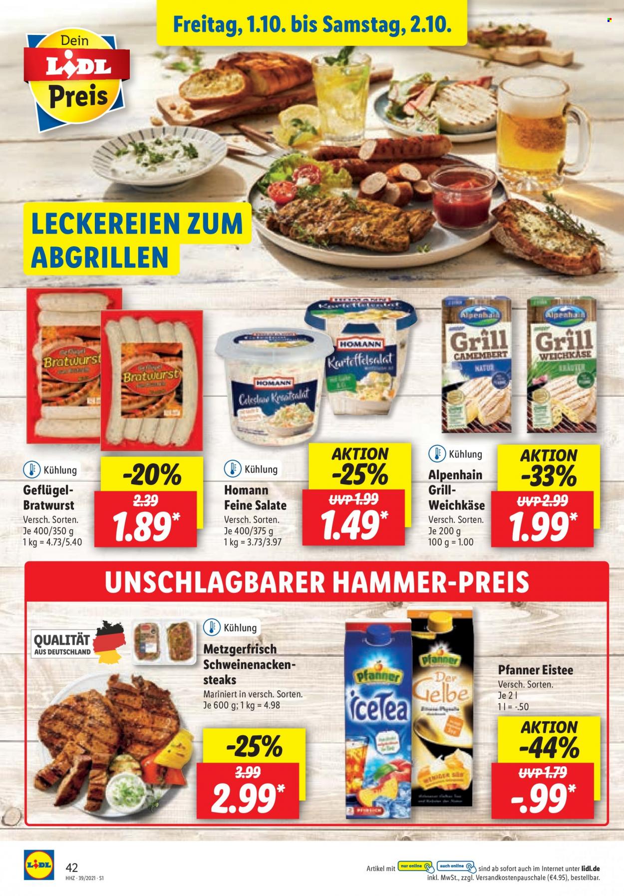 Lidl Prospekte  - 27.09.2021 - 2.10.2021. Seite 42