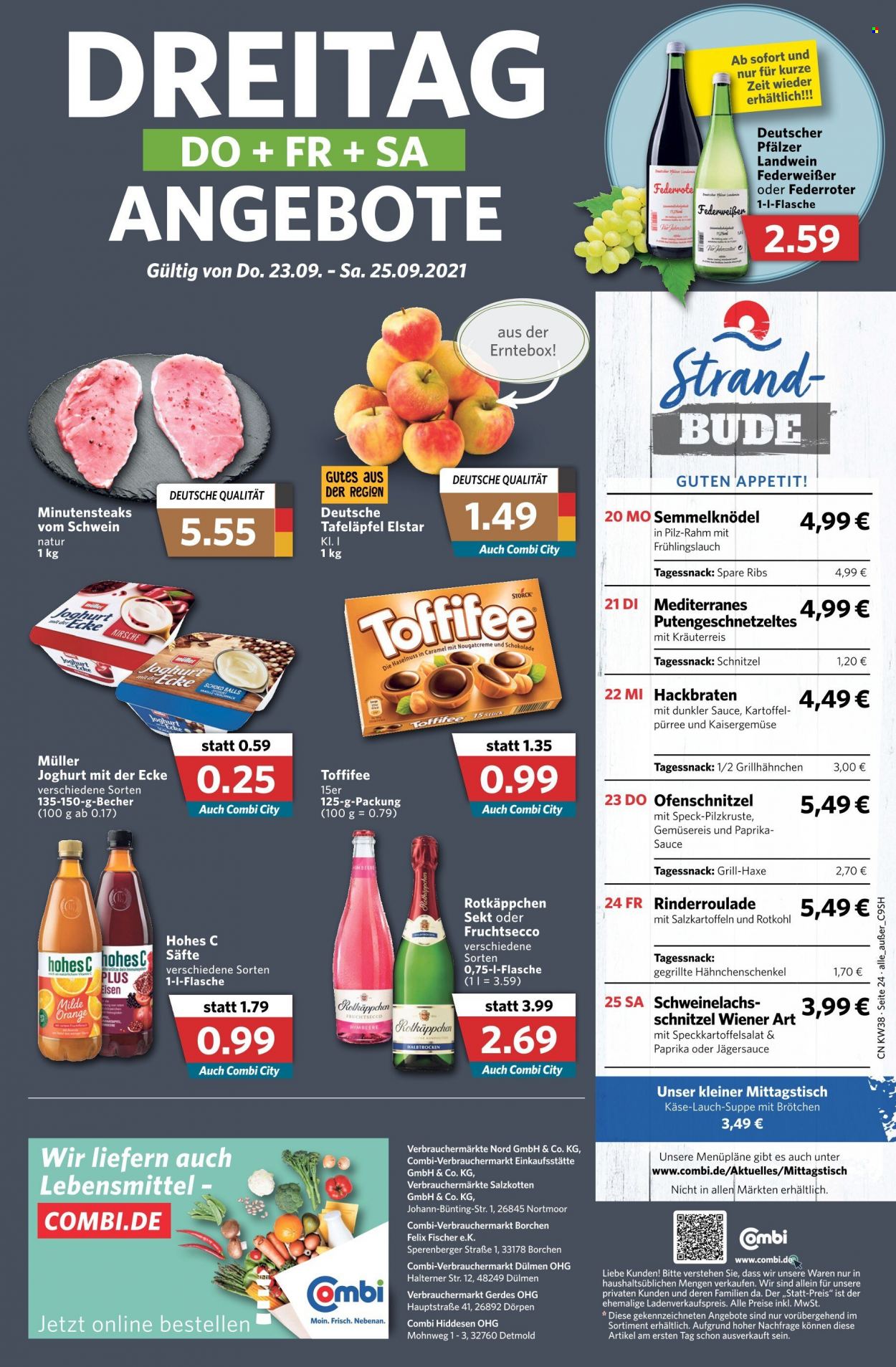 Combi Prospekte  - 20.09.2021 - 25.09.2021. Seite 24
