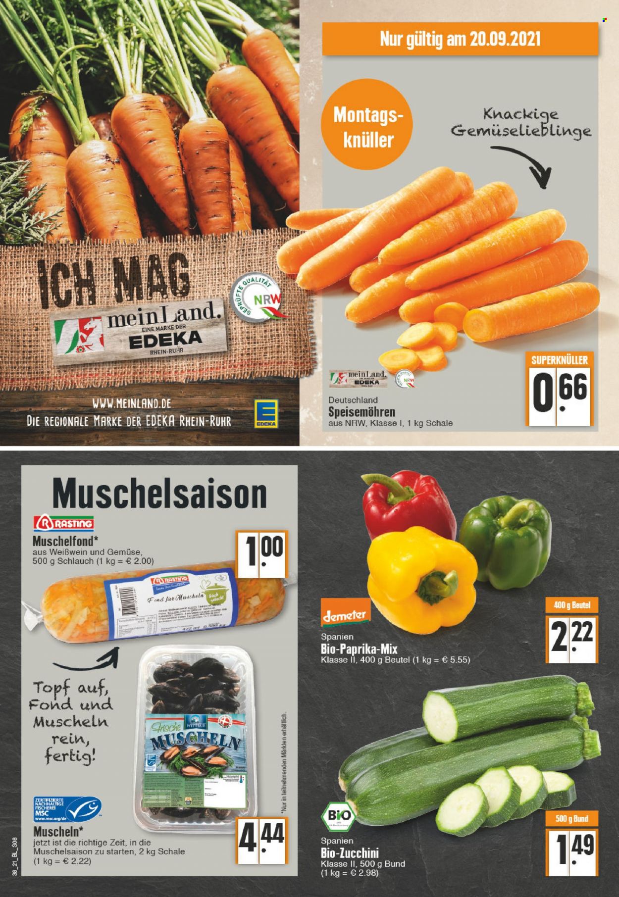Edeka Prospekte  - 20.09.2021 - 25.09.2021. Seite 8