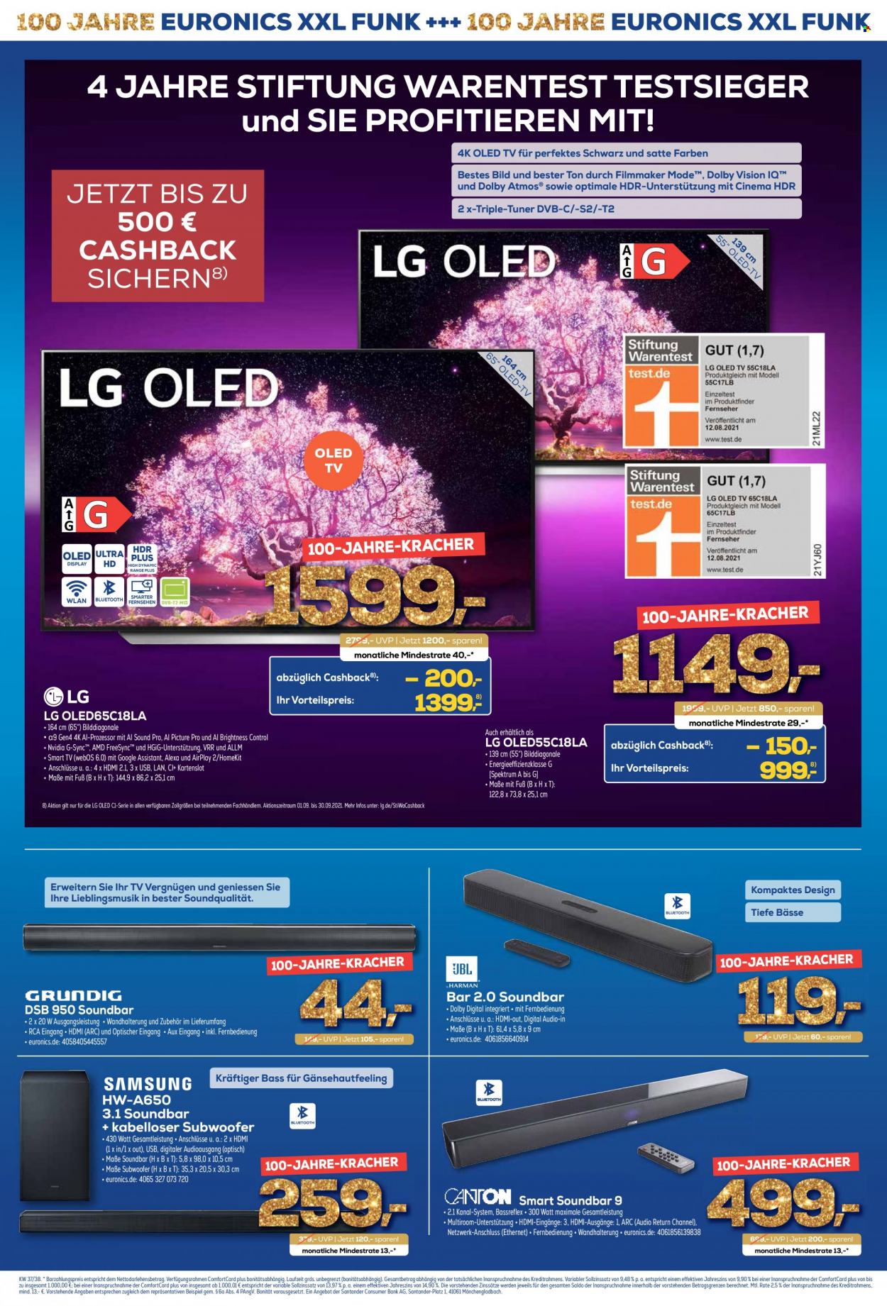 Euronics Prospekte  - 20.09.2021 - 24.09.2021. Seite 4