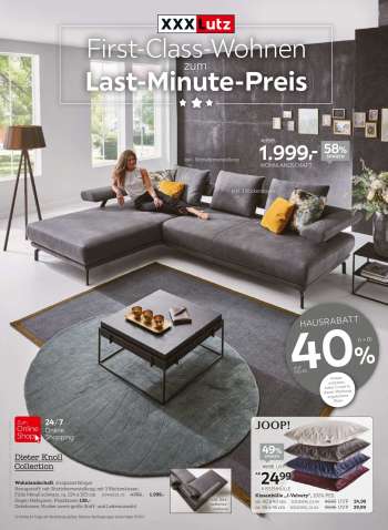 Prospekte XXXLutz - 20.9.2021 - 17.10.2021.