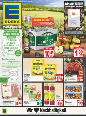 Prospekte Edeka - 20.9.2021 - 25.9.2021.
