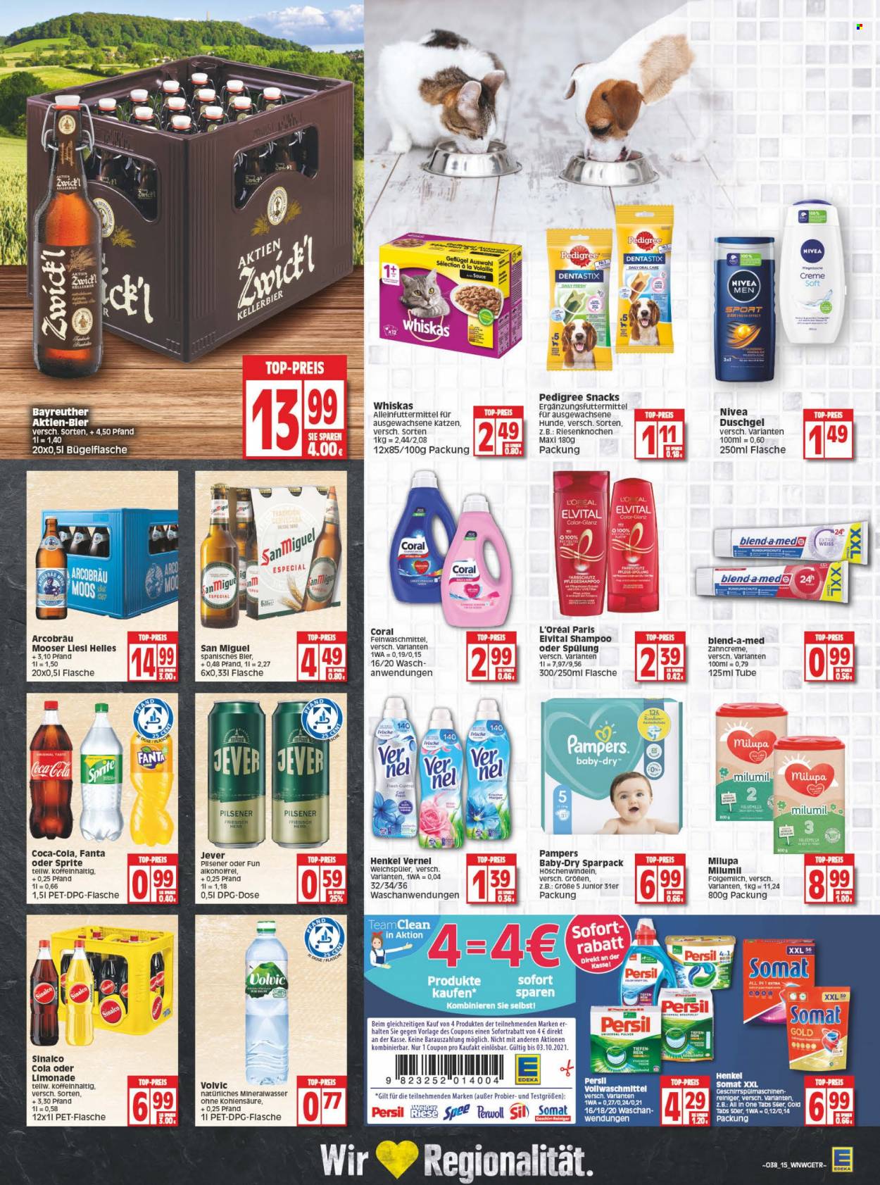 Edeka Prospekte  - 20.09.2021 - 25.09.2021. Seite 15