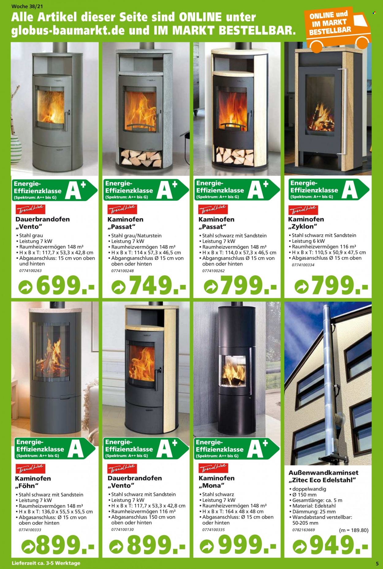Globus Baumarkt Prospekte  - 20.09.2021 - 25.09.2021. Seite 5