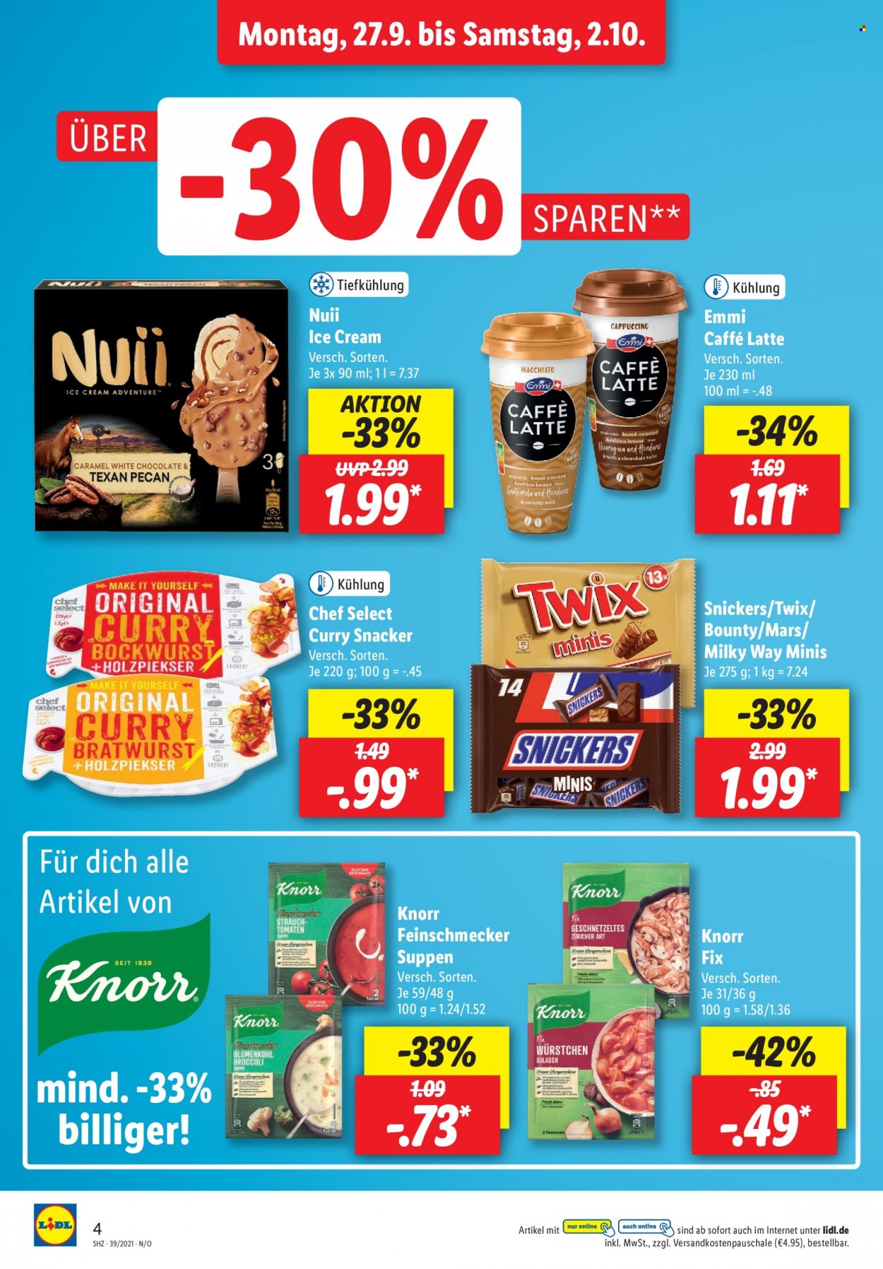 Lidl Prospekte  - 27.09.2021 - 2.10.2021. Seite 4