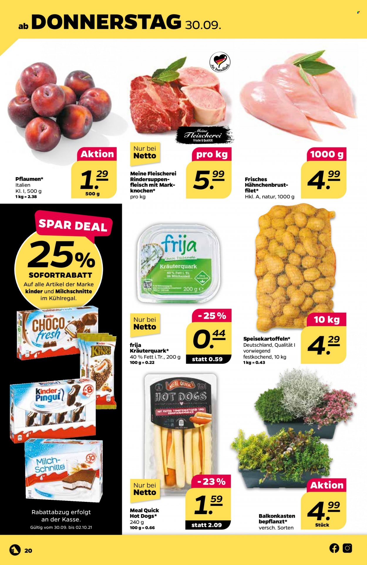 Netto Prospekte  - 27.09.2021 - 2.10.2021. Seite 20