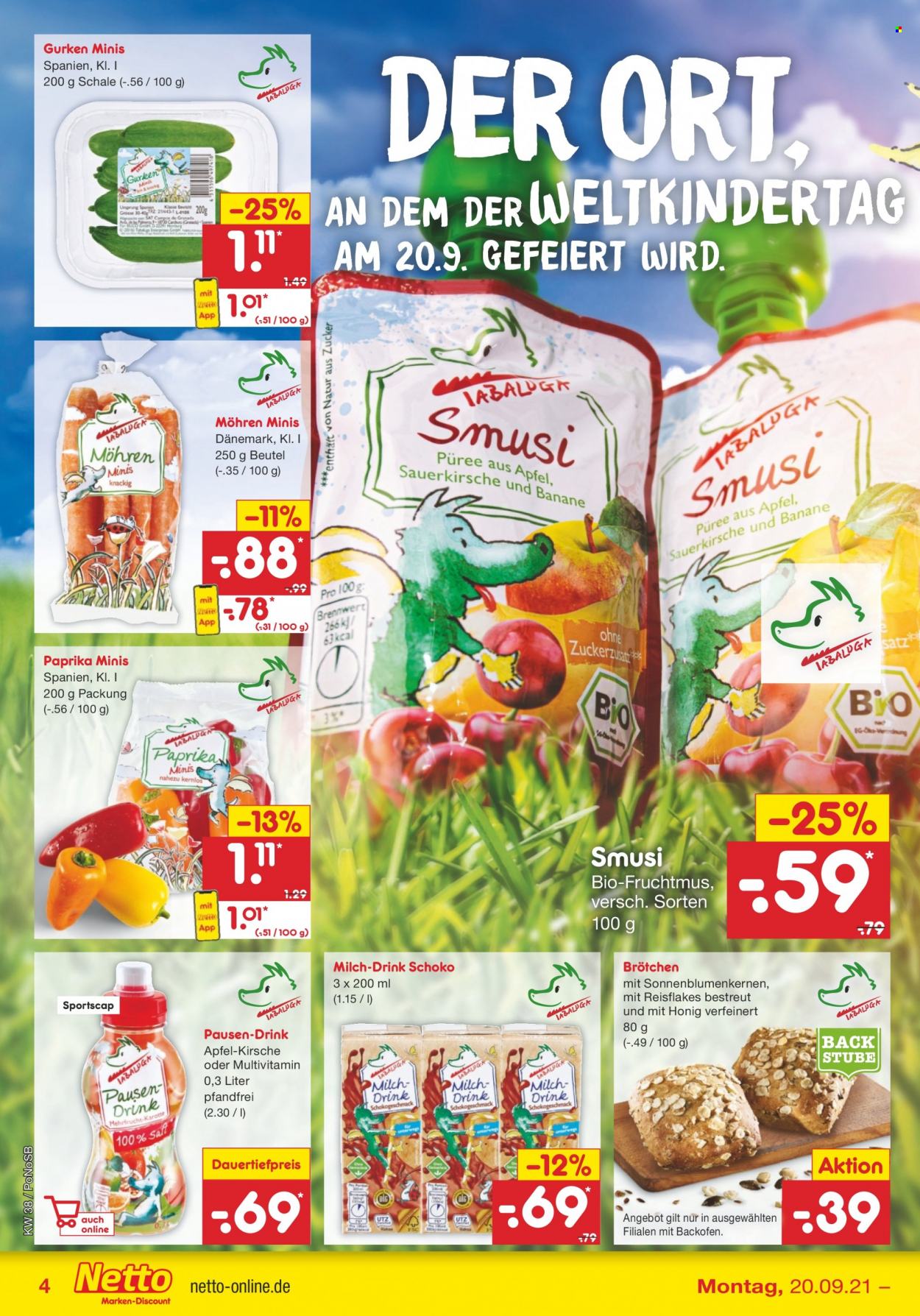 Netto Marken-Discount Prospekte  - 20.09.2021 - 25.09.2021. Seite 4