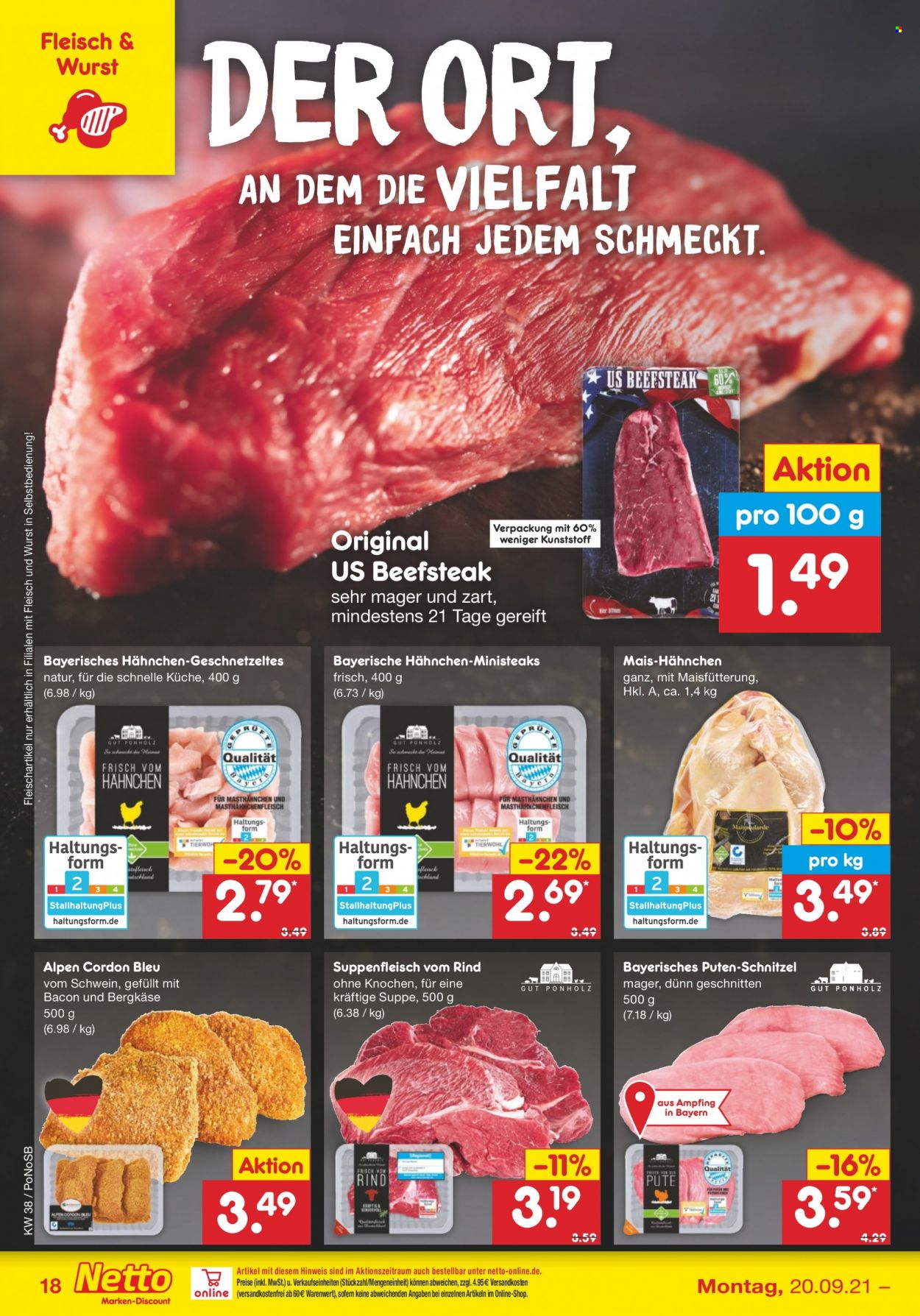 Netto Marken-Discount Prospekte  - 20.09.2021 - 25.09.2021. Seite 18