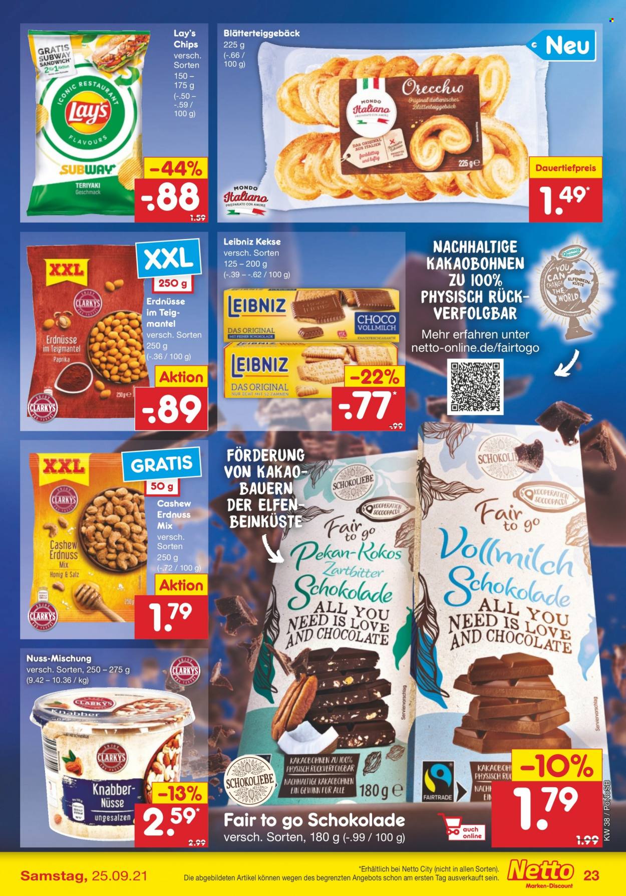Netto Marken-Discount Prospekte  - 20.09.2021 - 25.09.2021. Seite 23