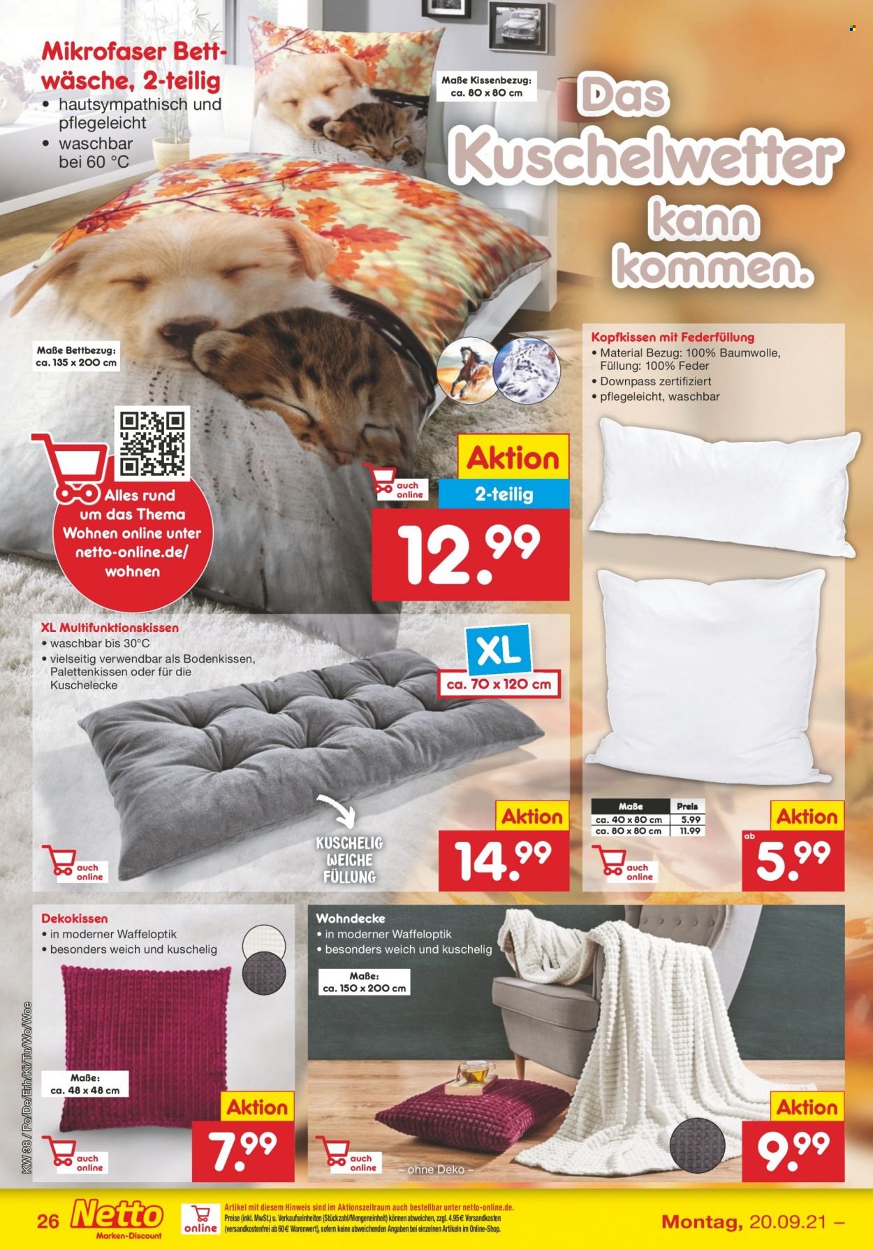 Netto Marken-Discount Prospekte  - 20.09.2021 - 25.09.2021. Seite 26