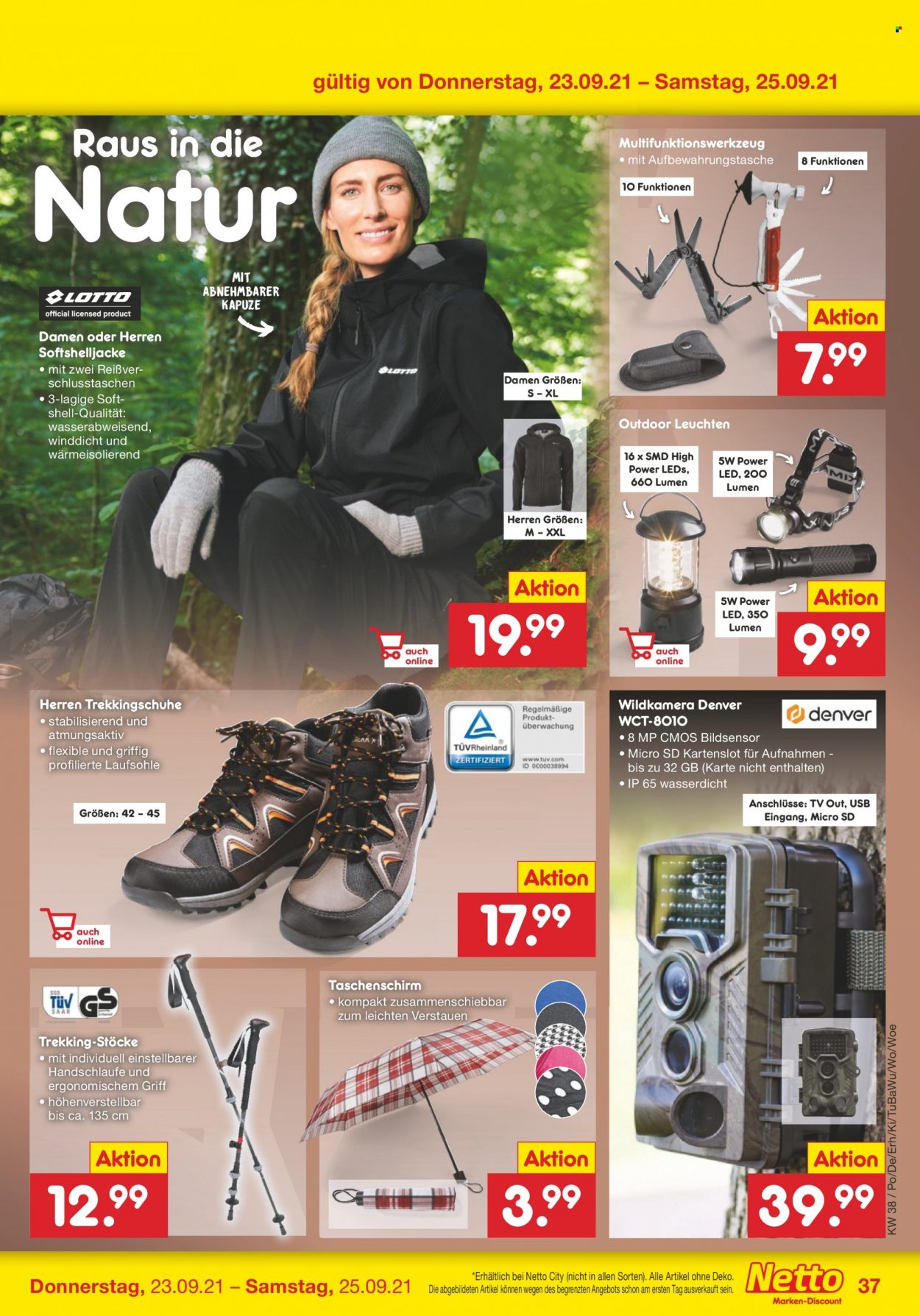 Netto Marken-Discount Prospekte  - 20.09.2021 - 25.09.2021. Seite 37