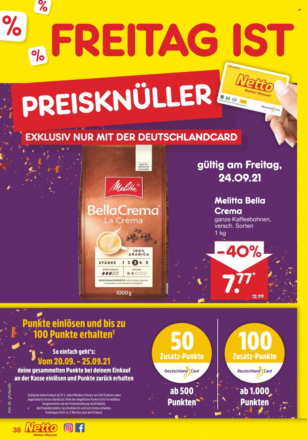 Netto Marken-Discount Prospekte  - 20.09.2021 - 25.09.2021. Seite 38