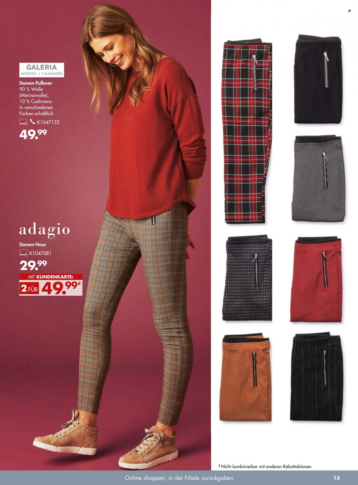 GALERIA Karstadt Kaufhof Prospekte  - 22.09.2021 - 28.09.2021. Seite 13