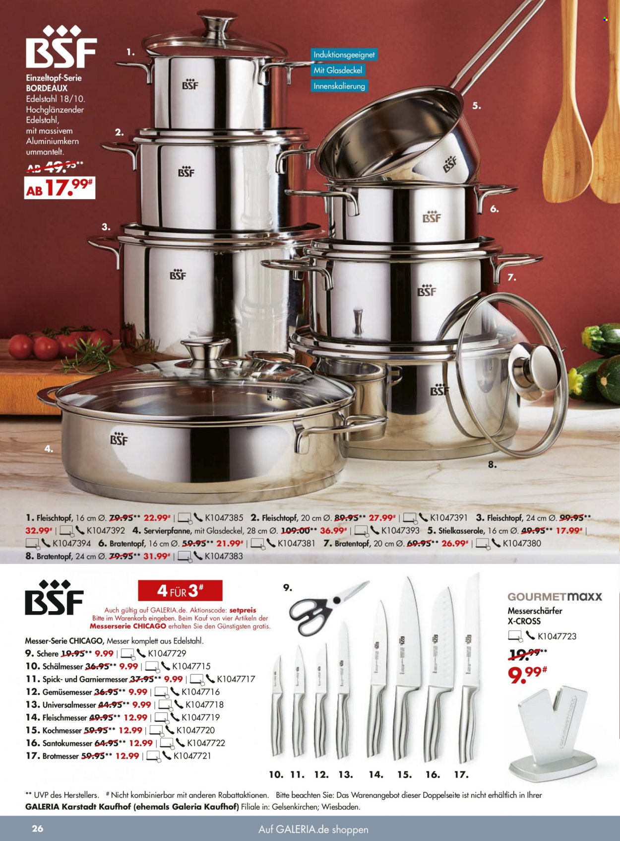 GALERIA Karstadt Kaufhof Prospekte  - 22.09.2021 - 28.09.2021. Seite 26