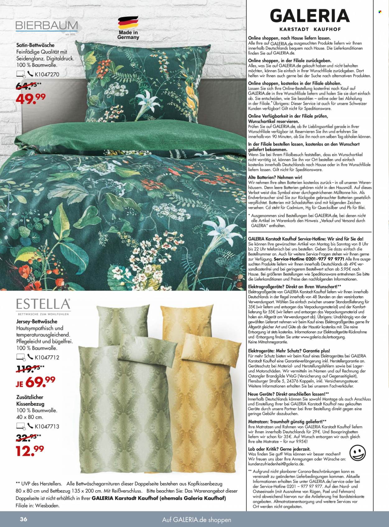 GALERIA Karstadt Kaufhof Prospekte  - 22.09.2021 - 28.09.2021. Seite 36