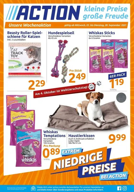 Action Prospekte  - 22.09.2021 - 28.09.2021. Seite 3