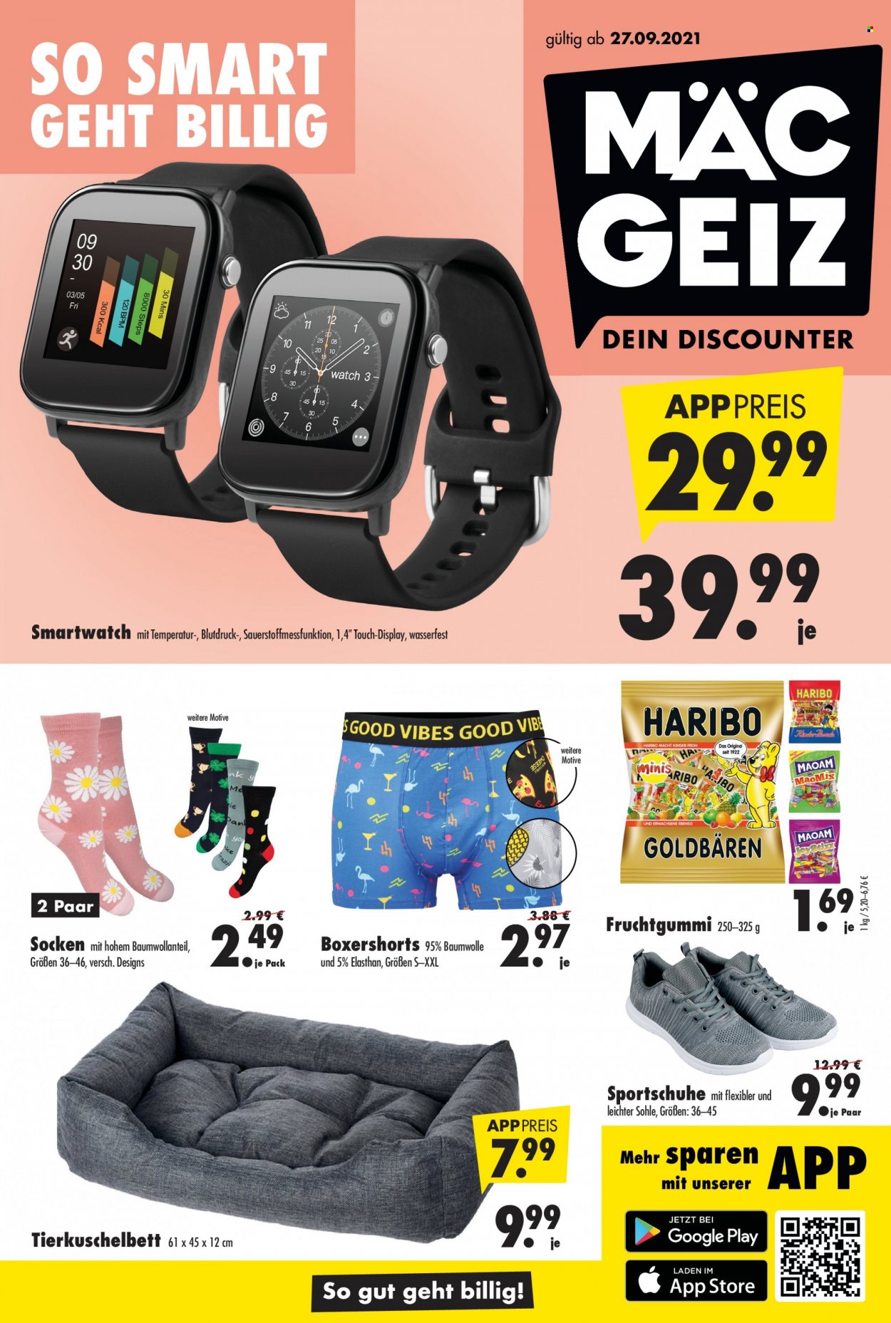 Mäc-Geiz Prospekte  - 27.09.2021 - 3.10.2021. Seite 1