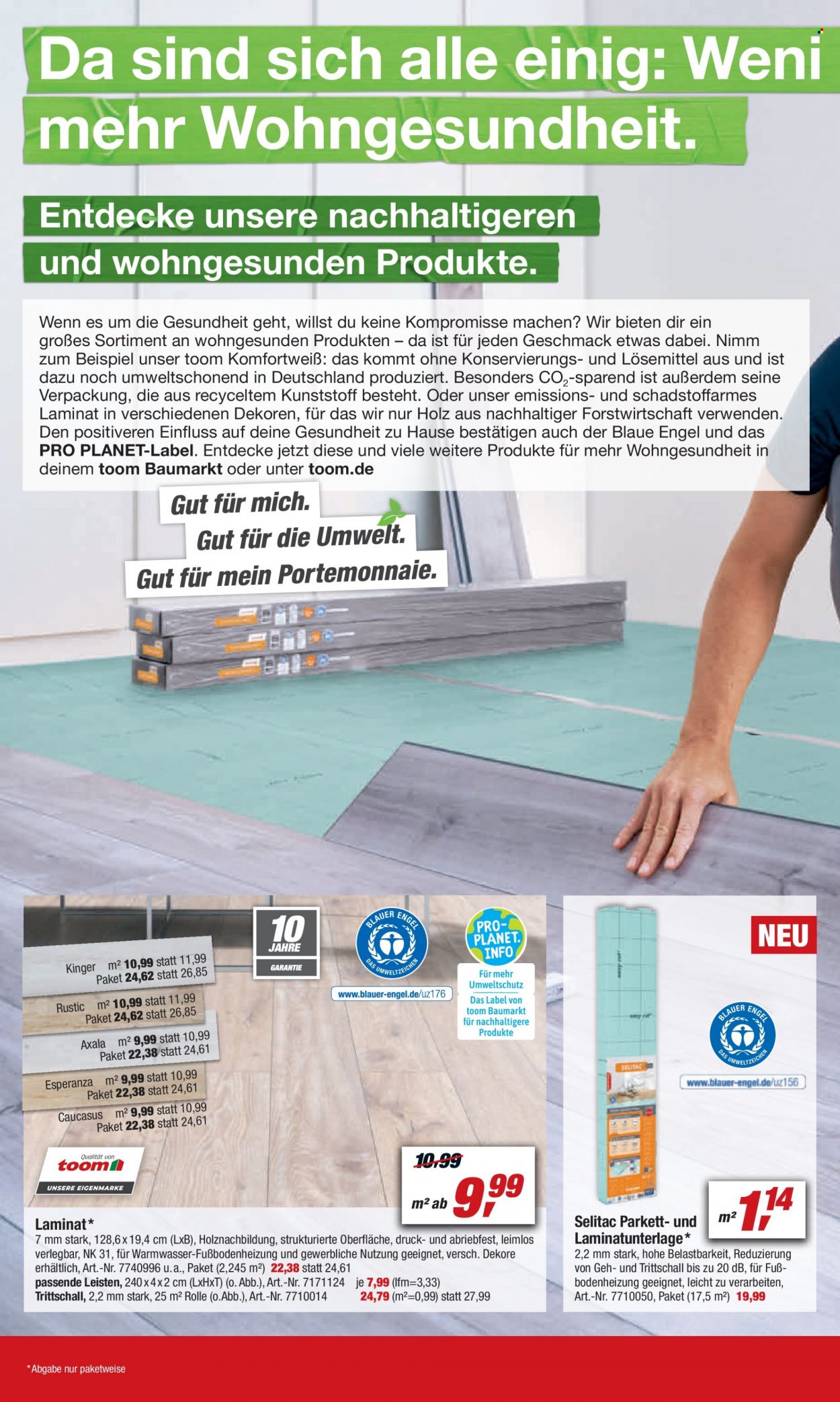 toom Baumarkt Prospekte  - 25.09.2021 - 1.10.2021. Seite 2
