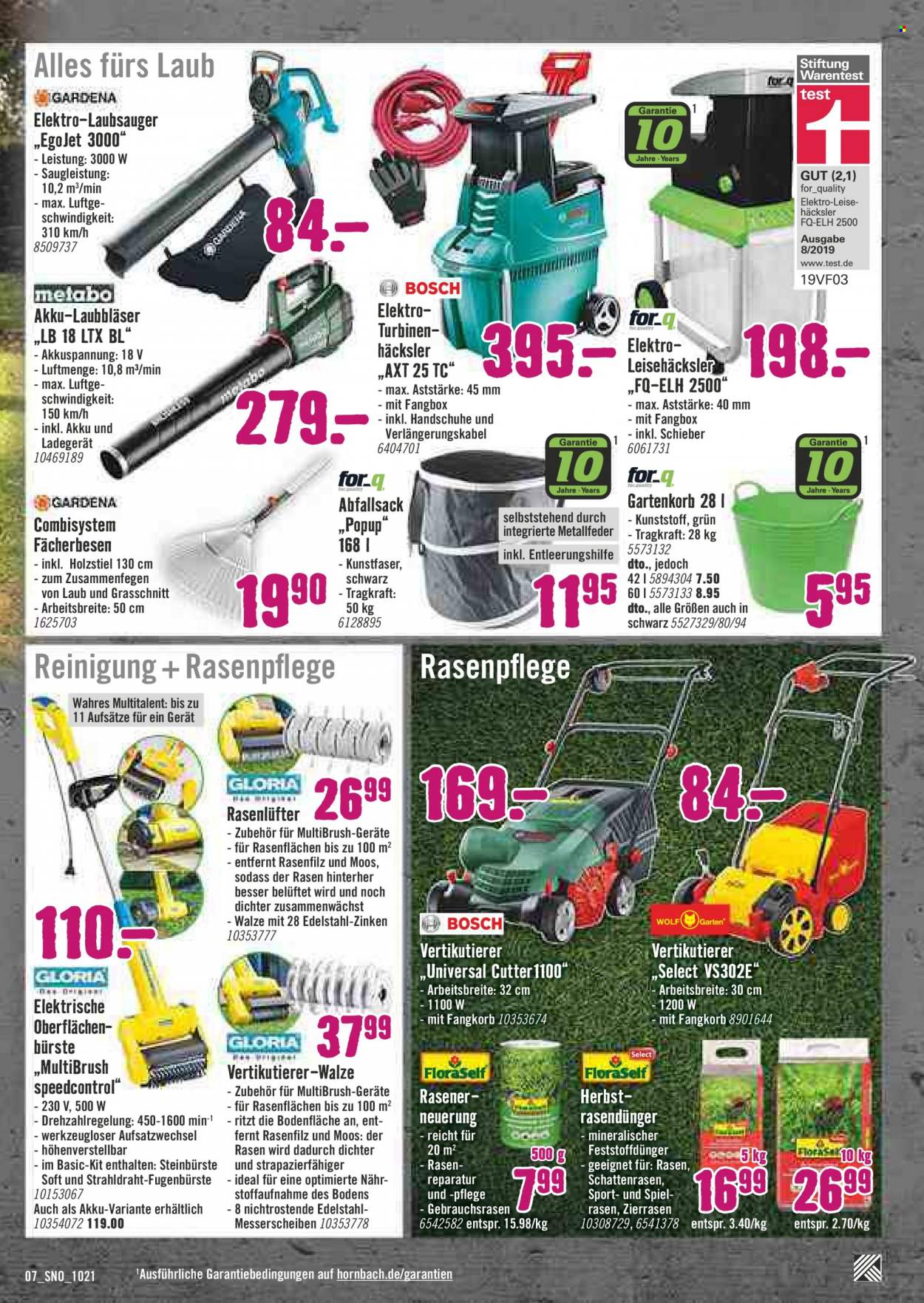 Hornbach Prospekte  - 23.09.2021 - 20.10.2021. Seite 7